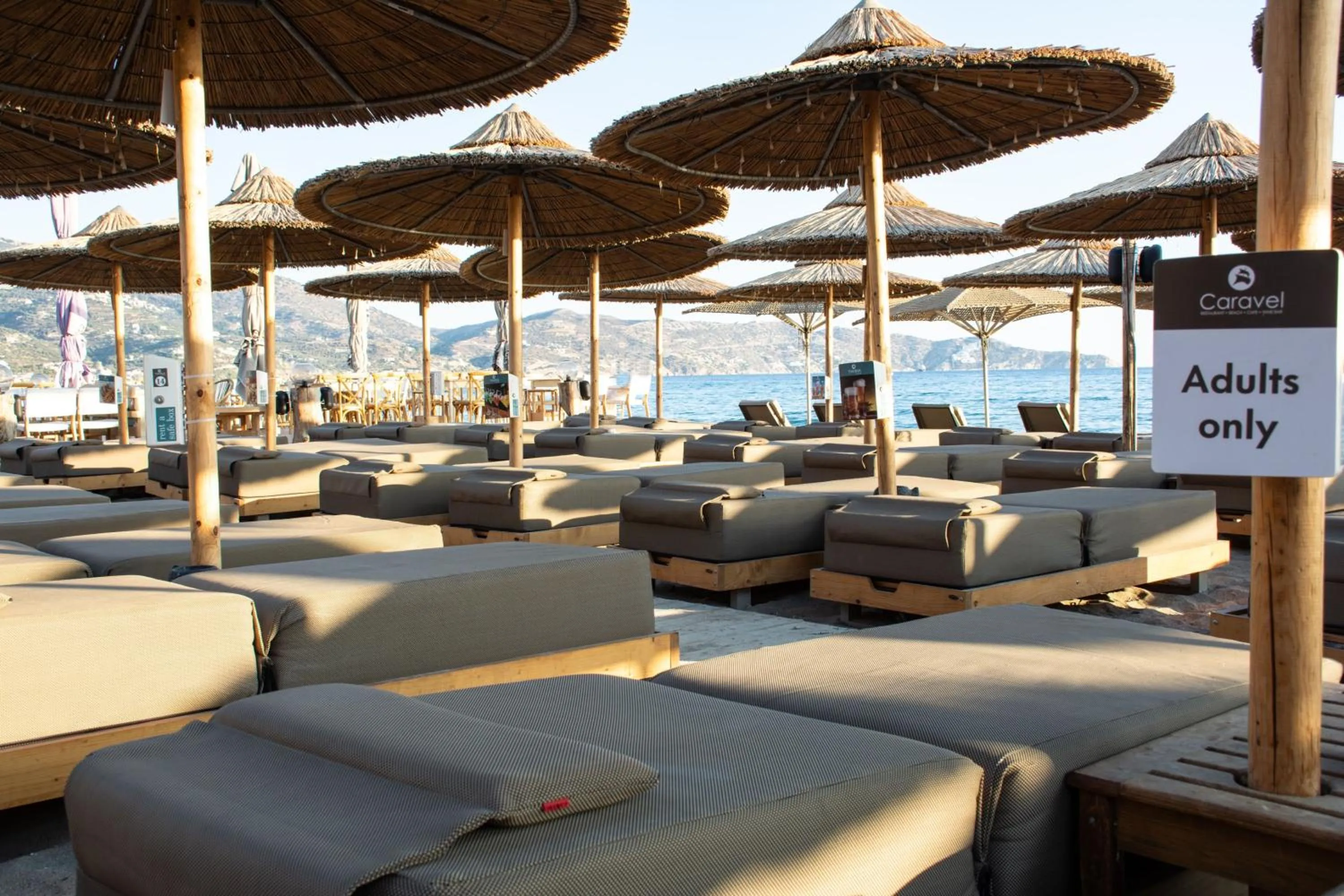 Beach in Yianna Caravel Suites "by Checkin" adults only