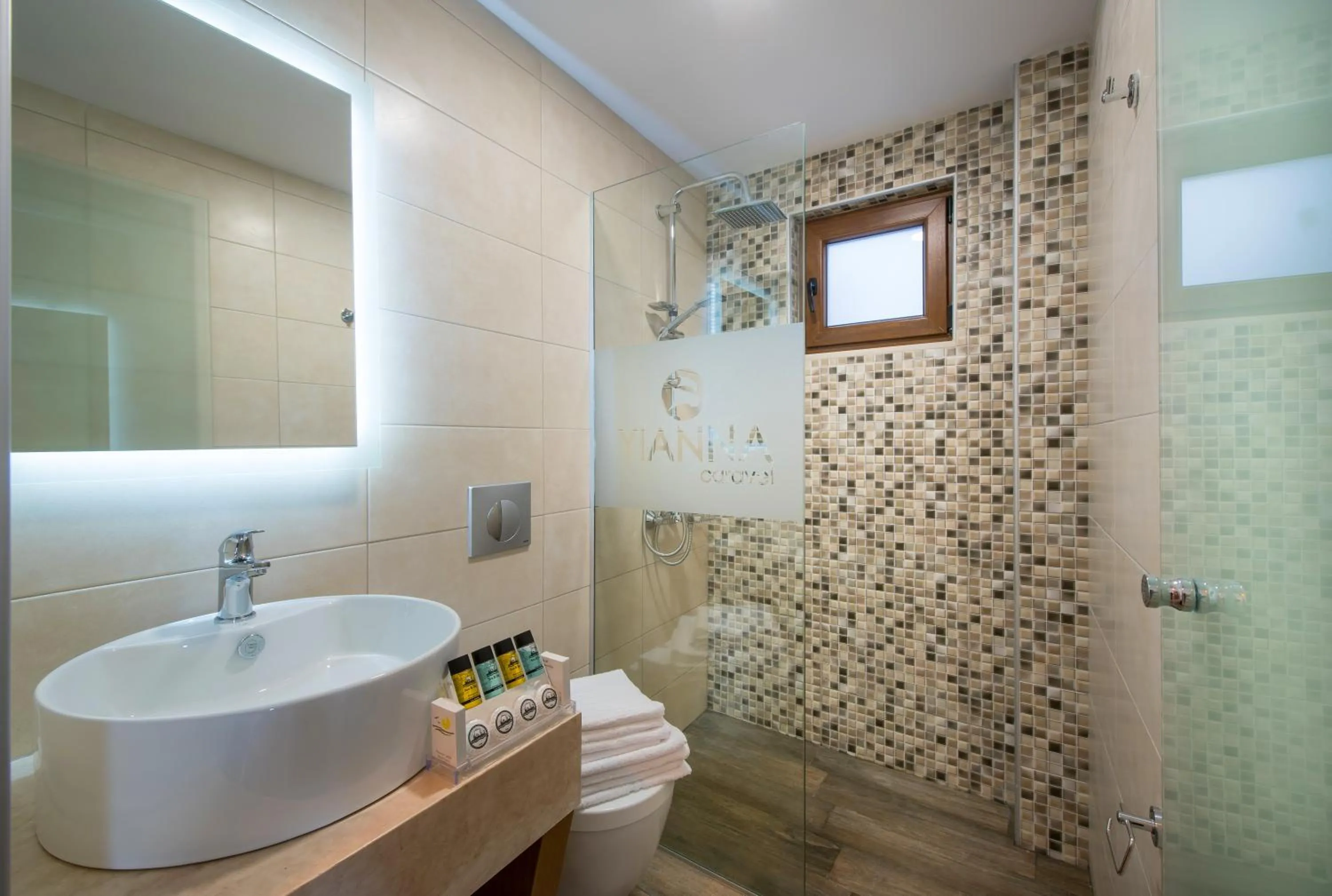Bathroom in Yianna Caravel Suites "by Checkin" adults only