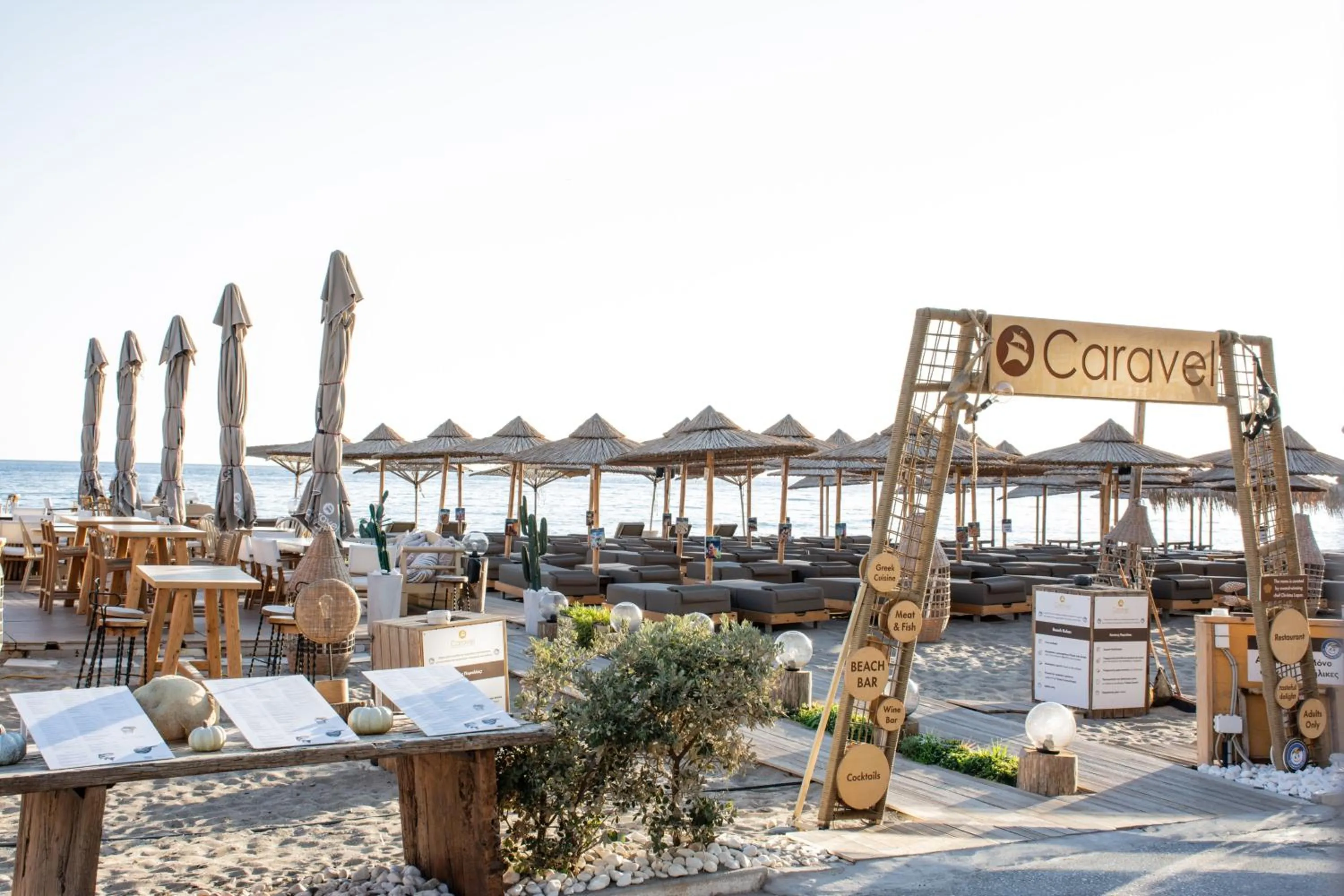 Beach in Yianna Caravel Suites "by Checkin" adults only