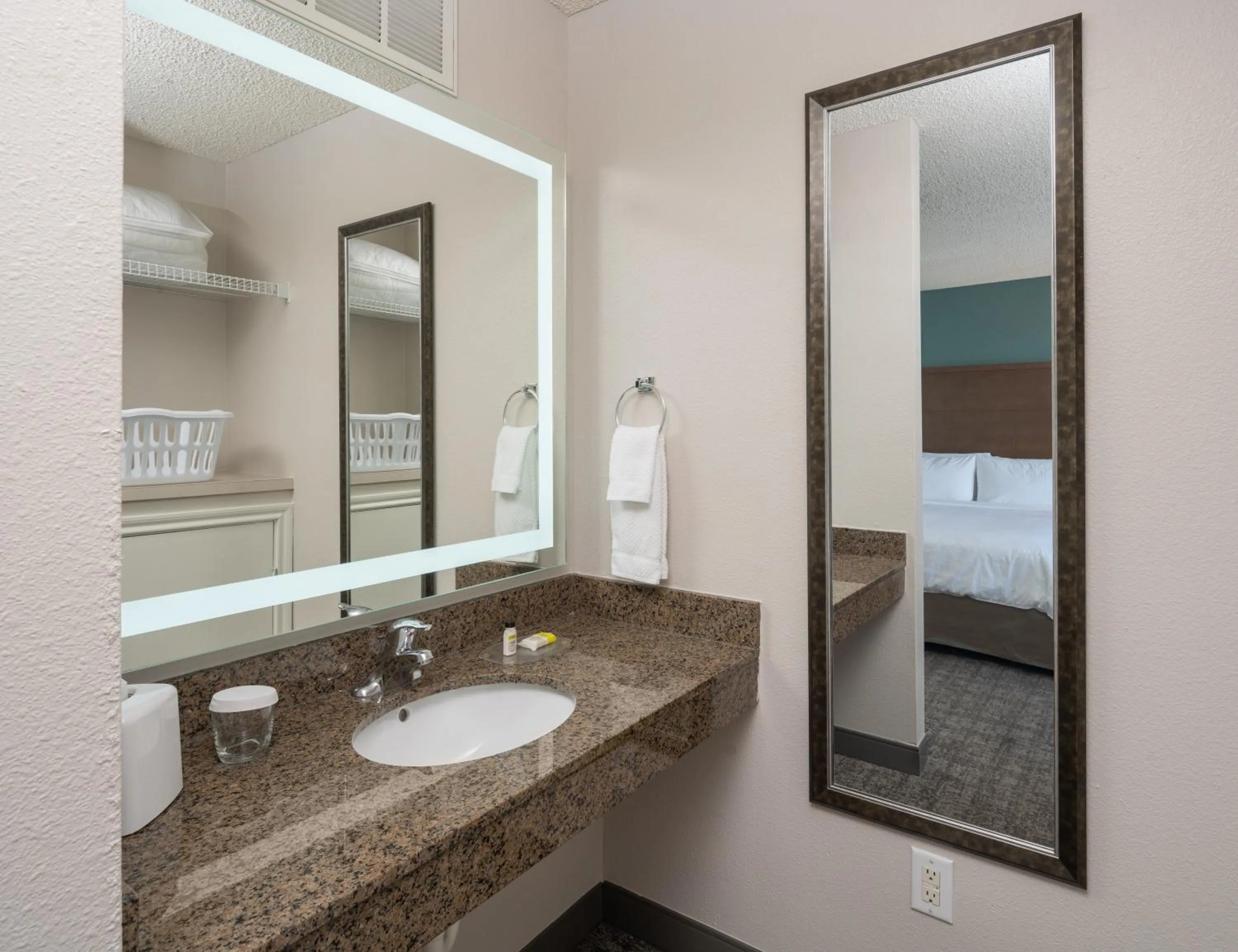 Bathroom, Bed in Staybridge Suites Denver Tech Center by IHG