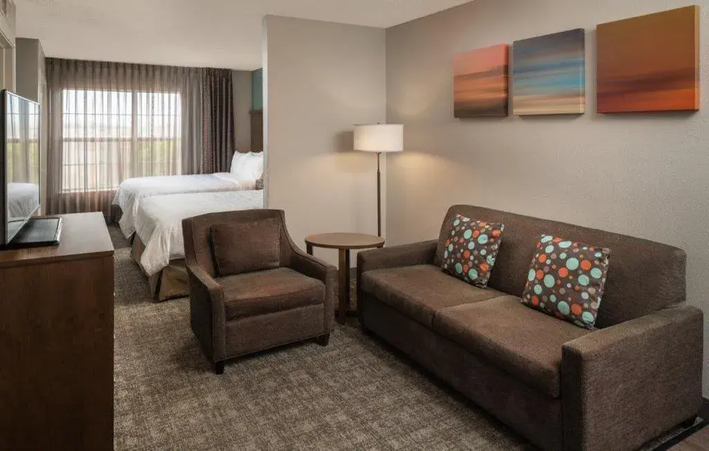 Queen Studio Suite with Two Queen Beds - Mobility Access Tub/Non-Smoking in Staybridge Suites Denver Tech Center by IHG Queen Studio Suite with Two Queen Beds - Mobility Access Tub/Non-Smoking in Staybridge Suites Denver Tech Center by IHG