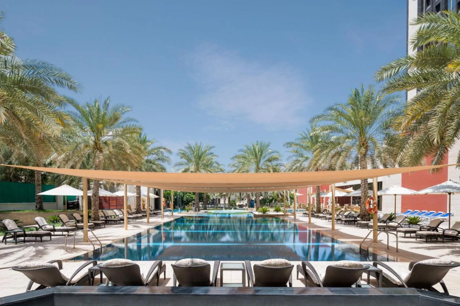 Property building in Sheraton Oman Hotel