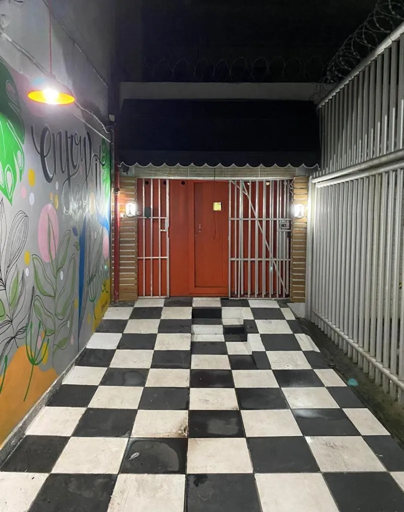 Facade/entrance in Ipanema Club Hostel