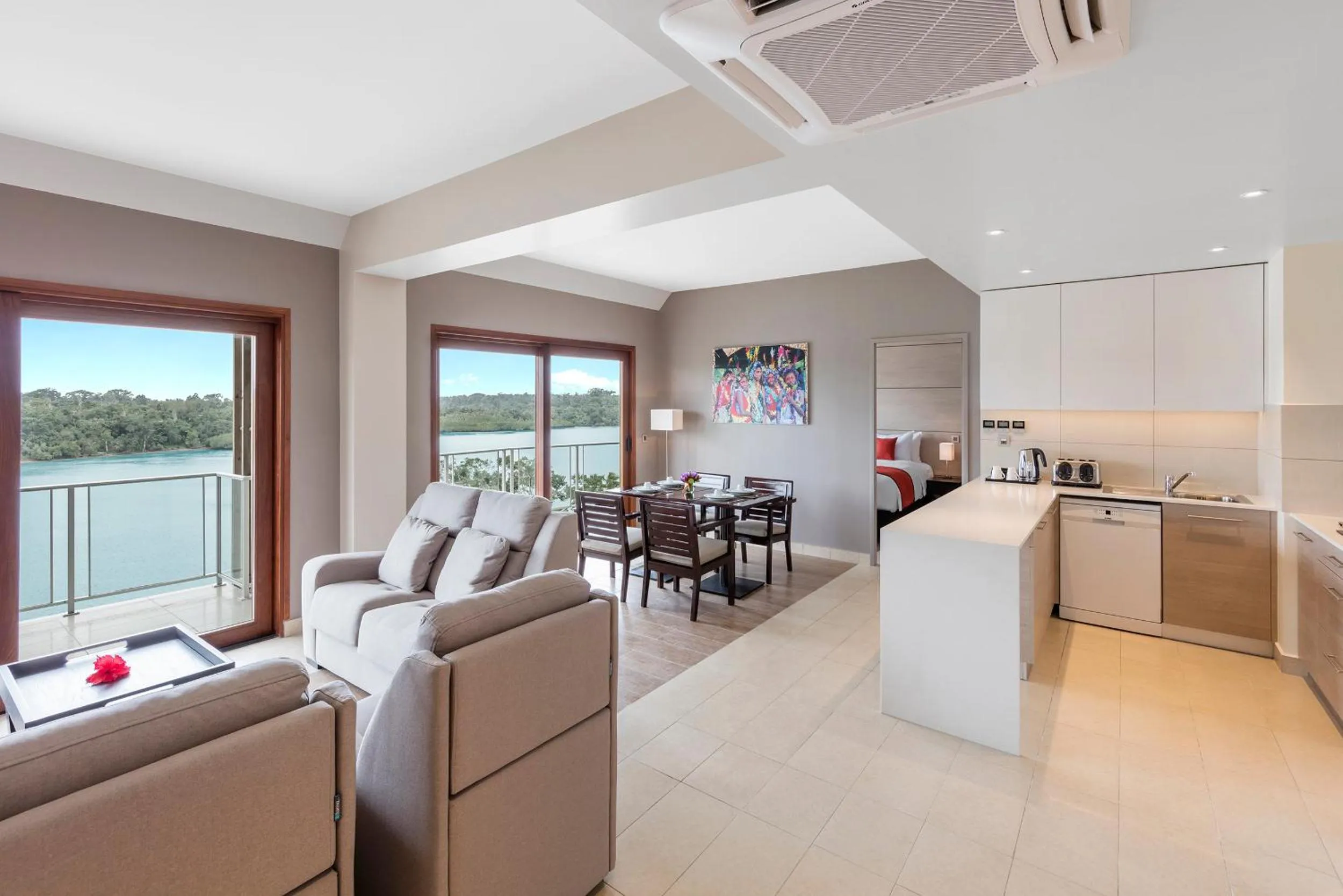 Living room in Ramada Resort by Wyndham Port Vila