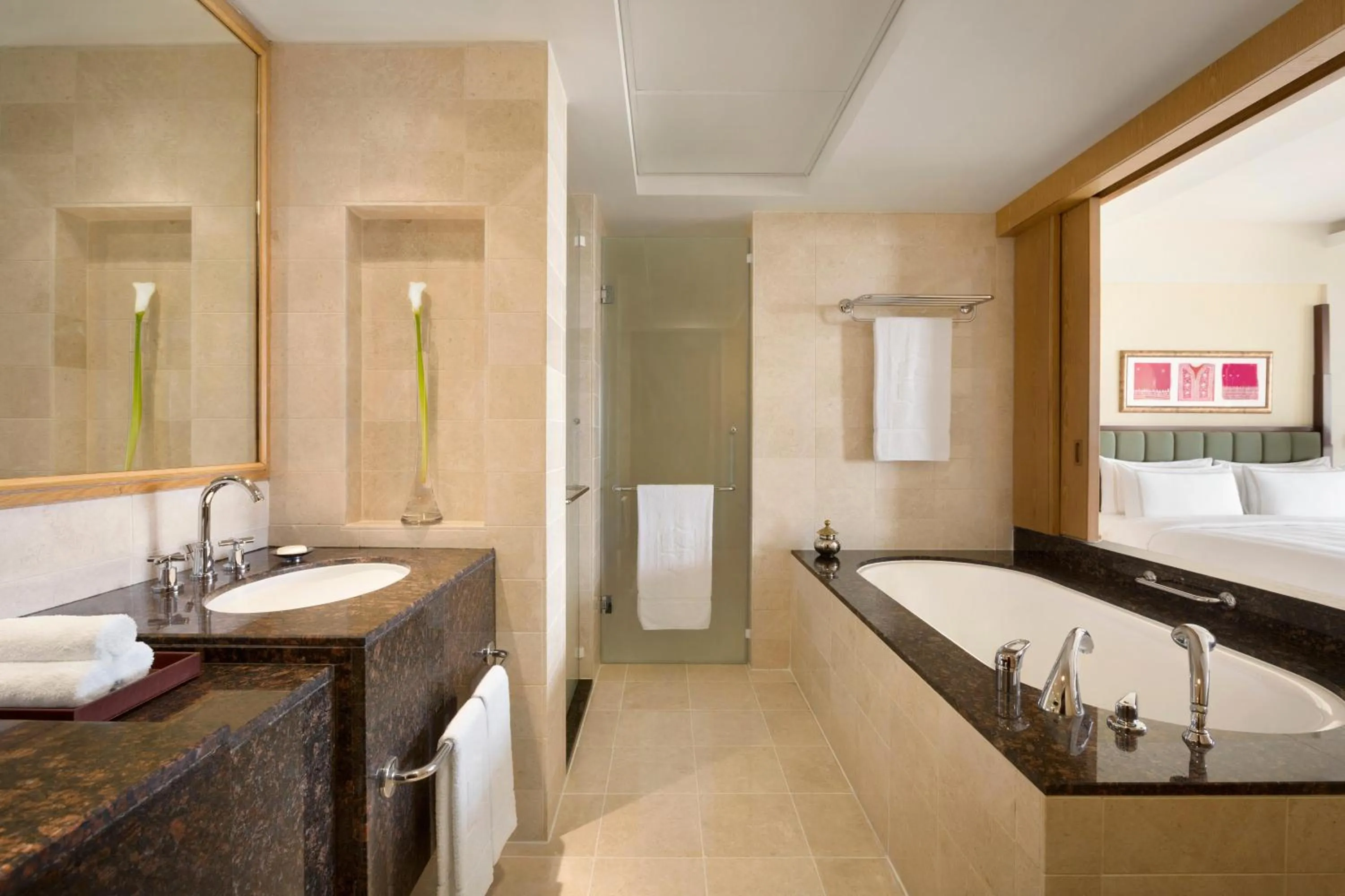 Bathroom in Hilton Muscat Al Bandar