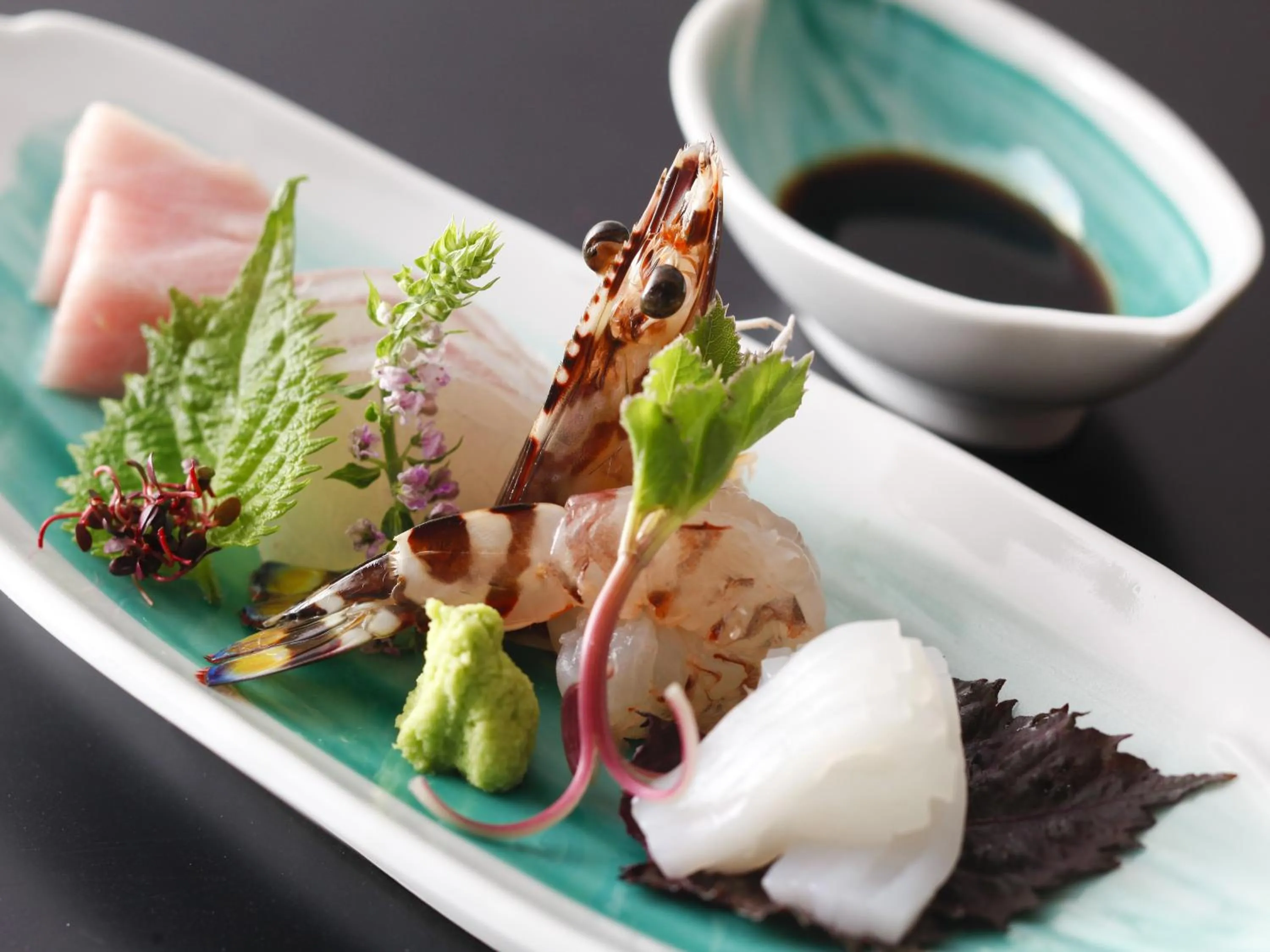 Food close-up in Hashinoya Bekkan Ransui