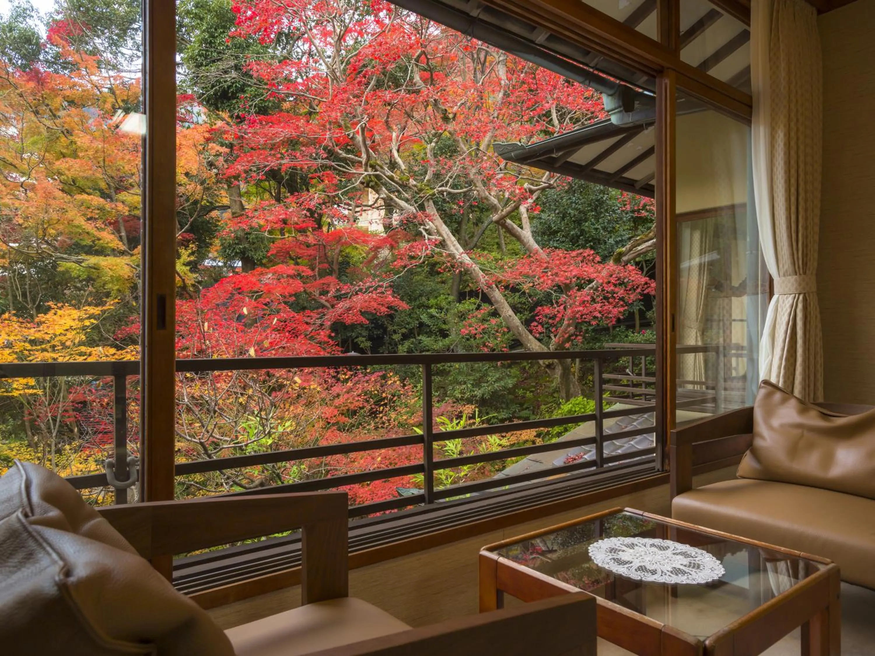 Balcony/Terrace in Hashinoya Bekkan Ransui