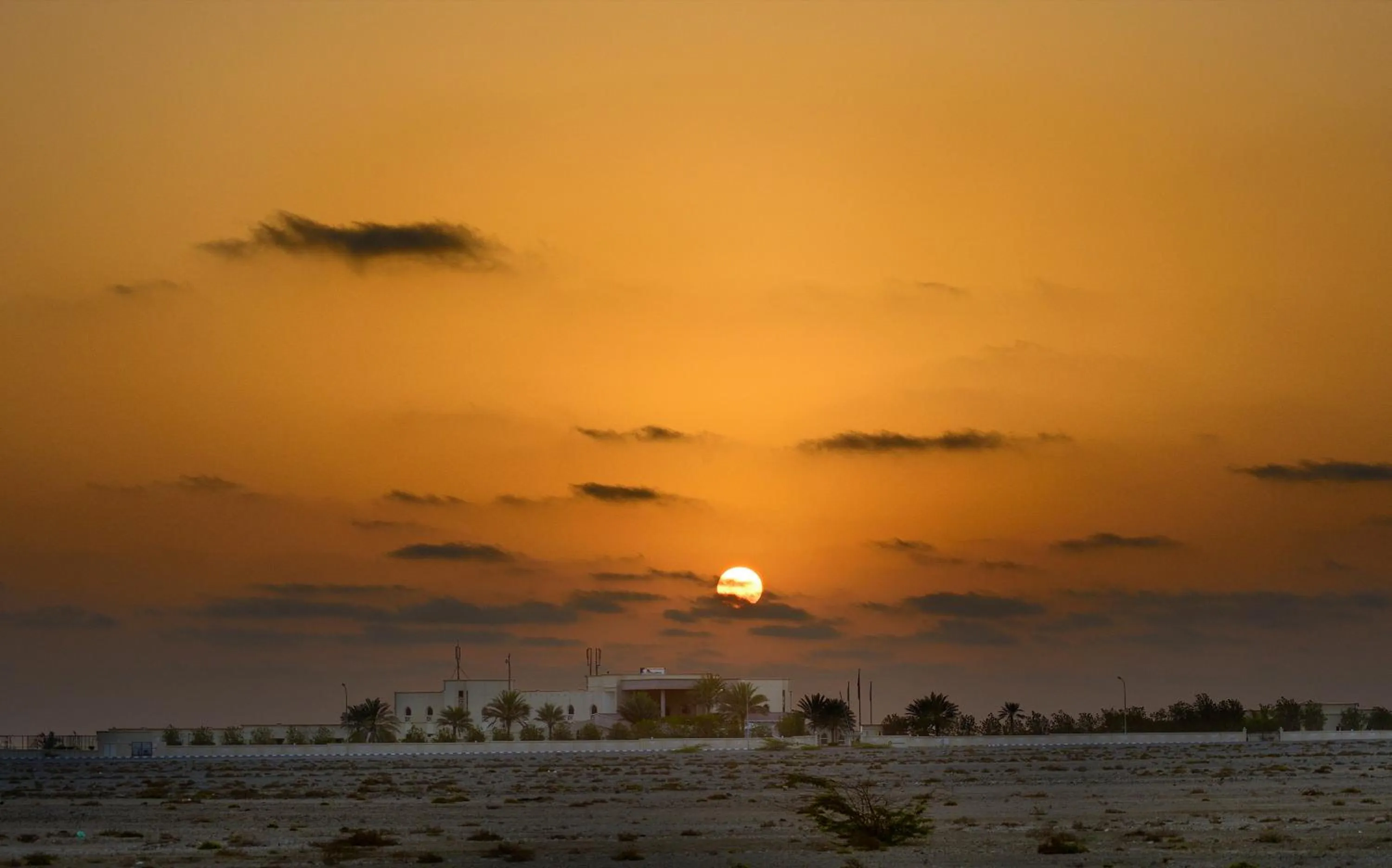 Natural landscape in Masira Island Resort