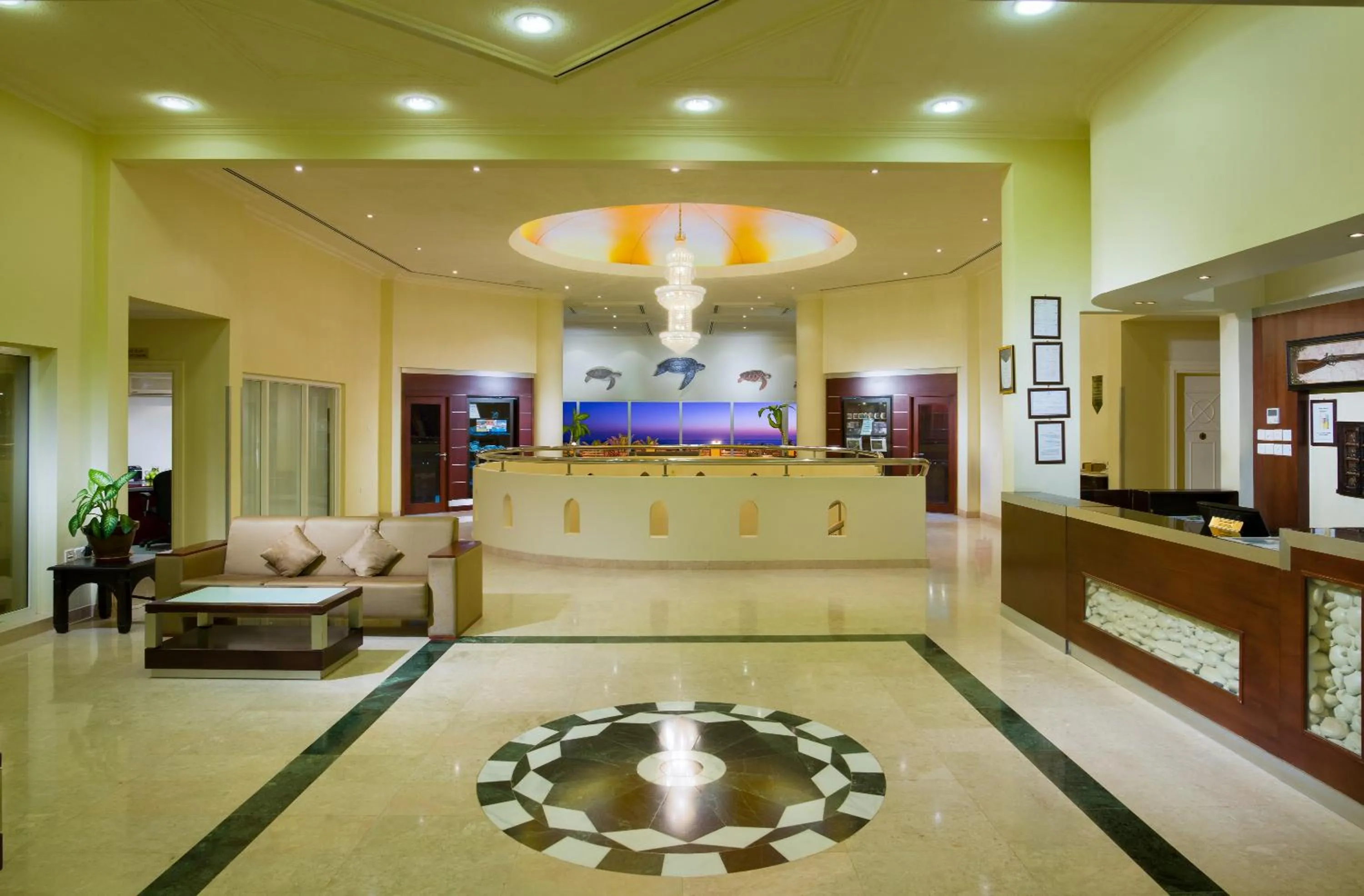 Communal lounge/ TV room in Masira Island Resort