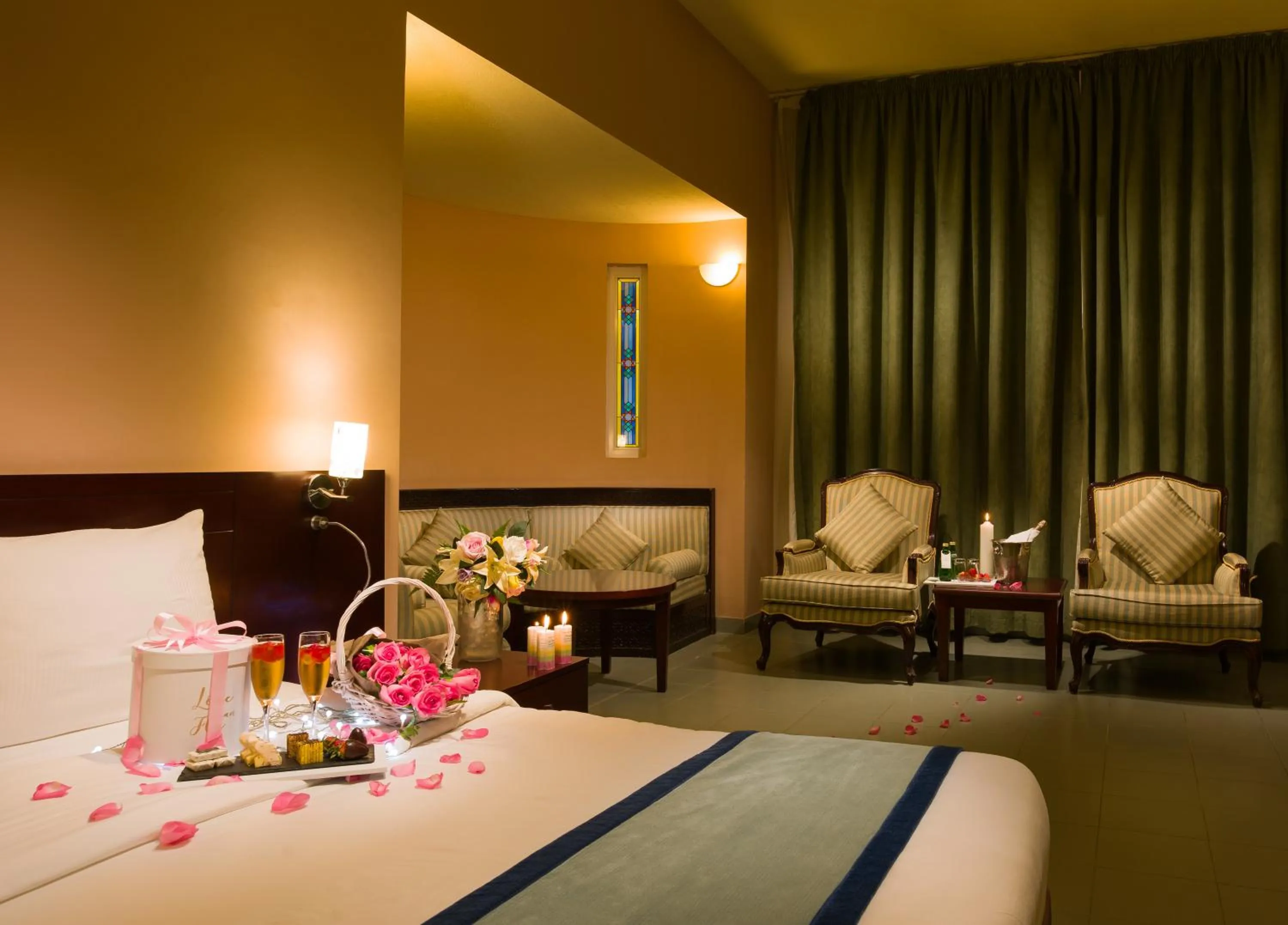 Bed in Masira Island Resort