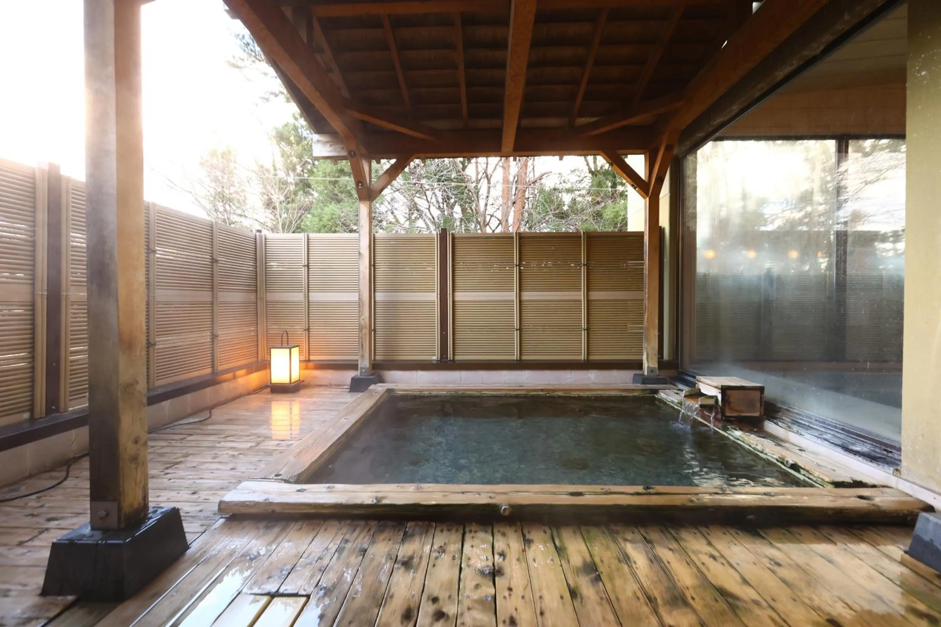 Open Air Bath in Hotel Yamabuki