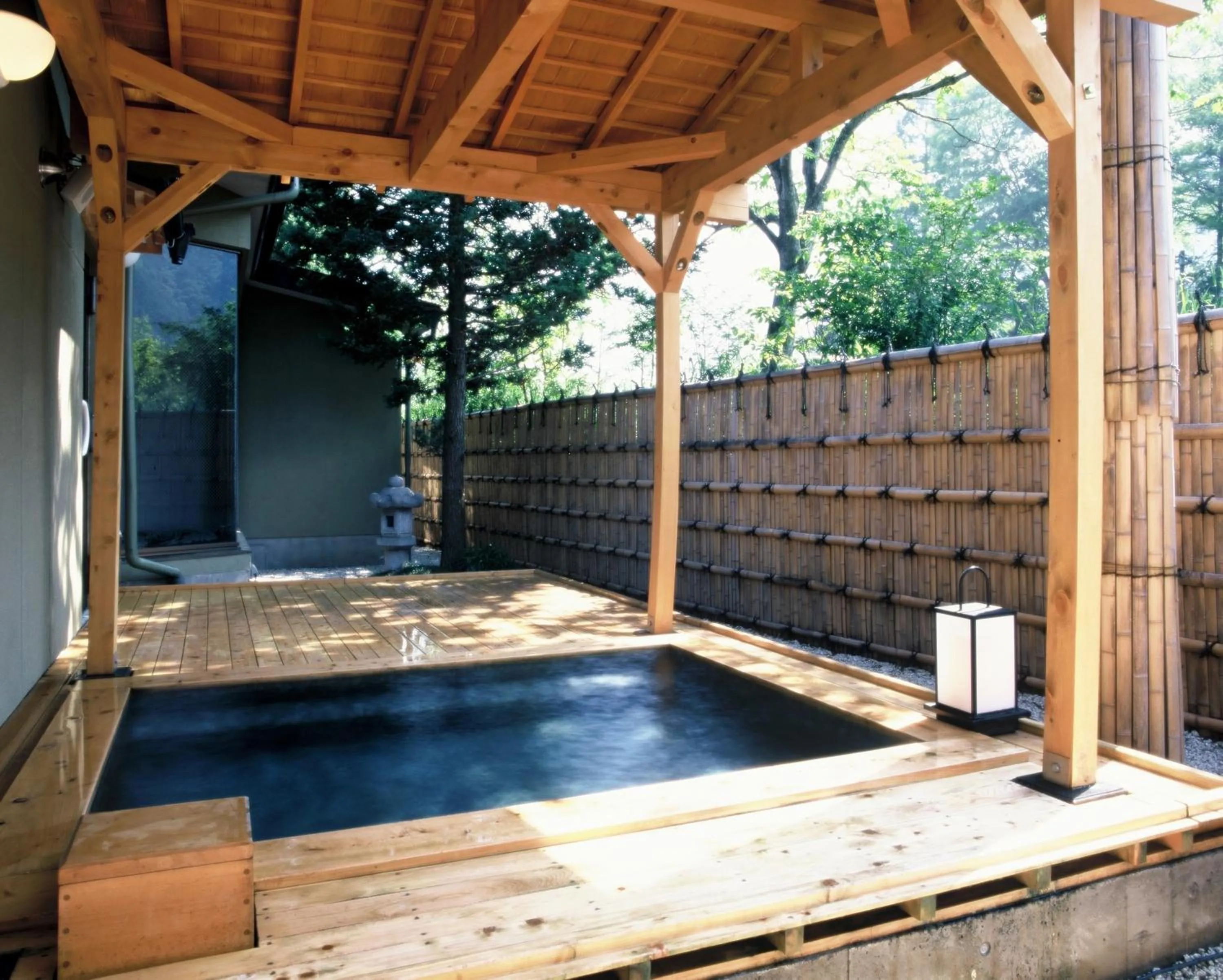 Open Air Bath in Hotel Yamabuki