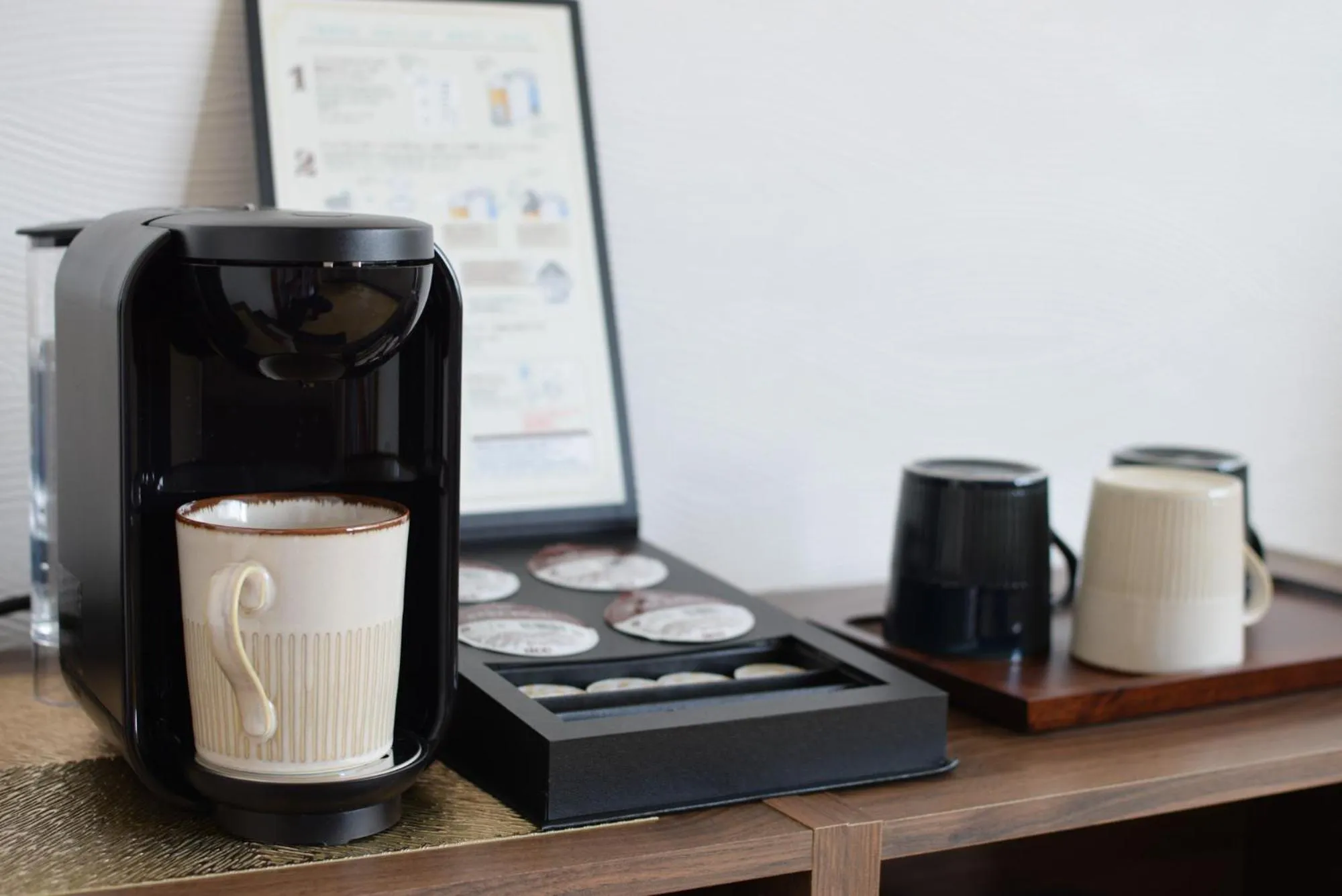 Coffee/tea facilities in Hotel Yamabuki