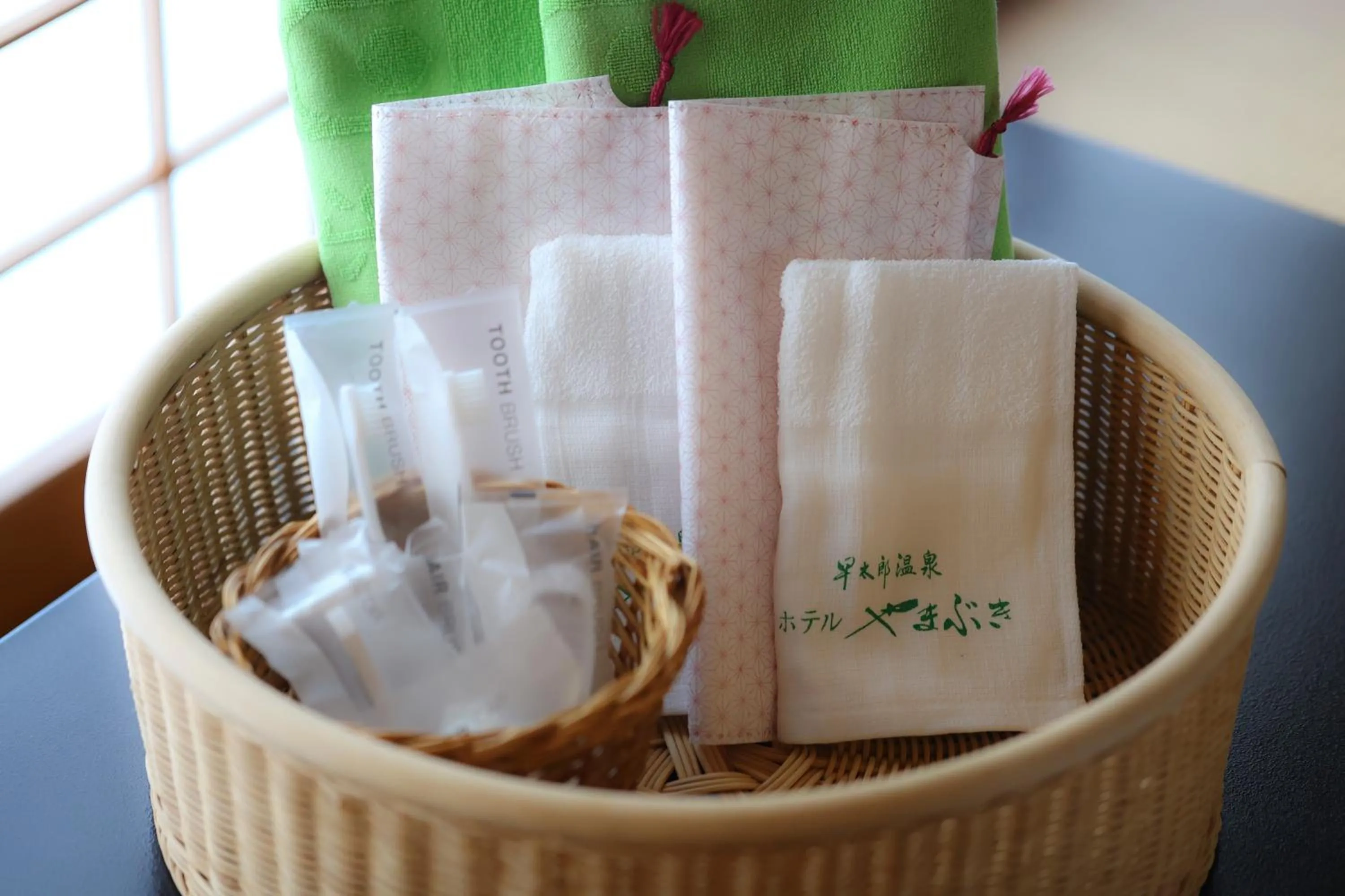 towels in Hotel Yamabuki