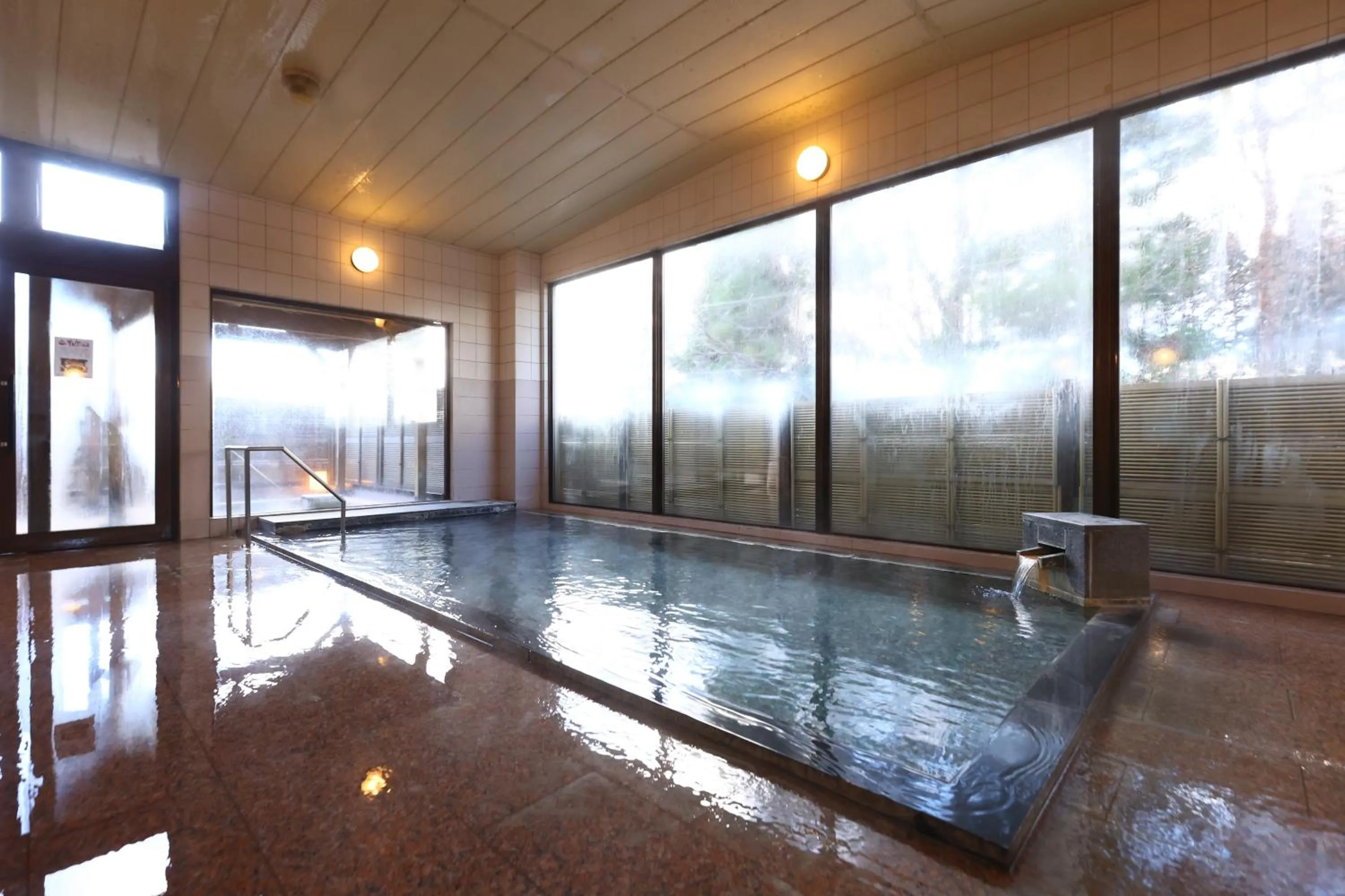 Open Air Bath in Hotel Yamabuki