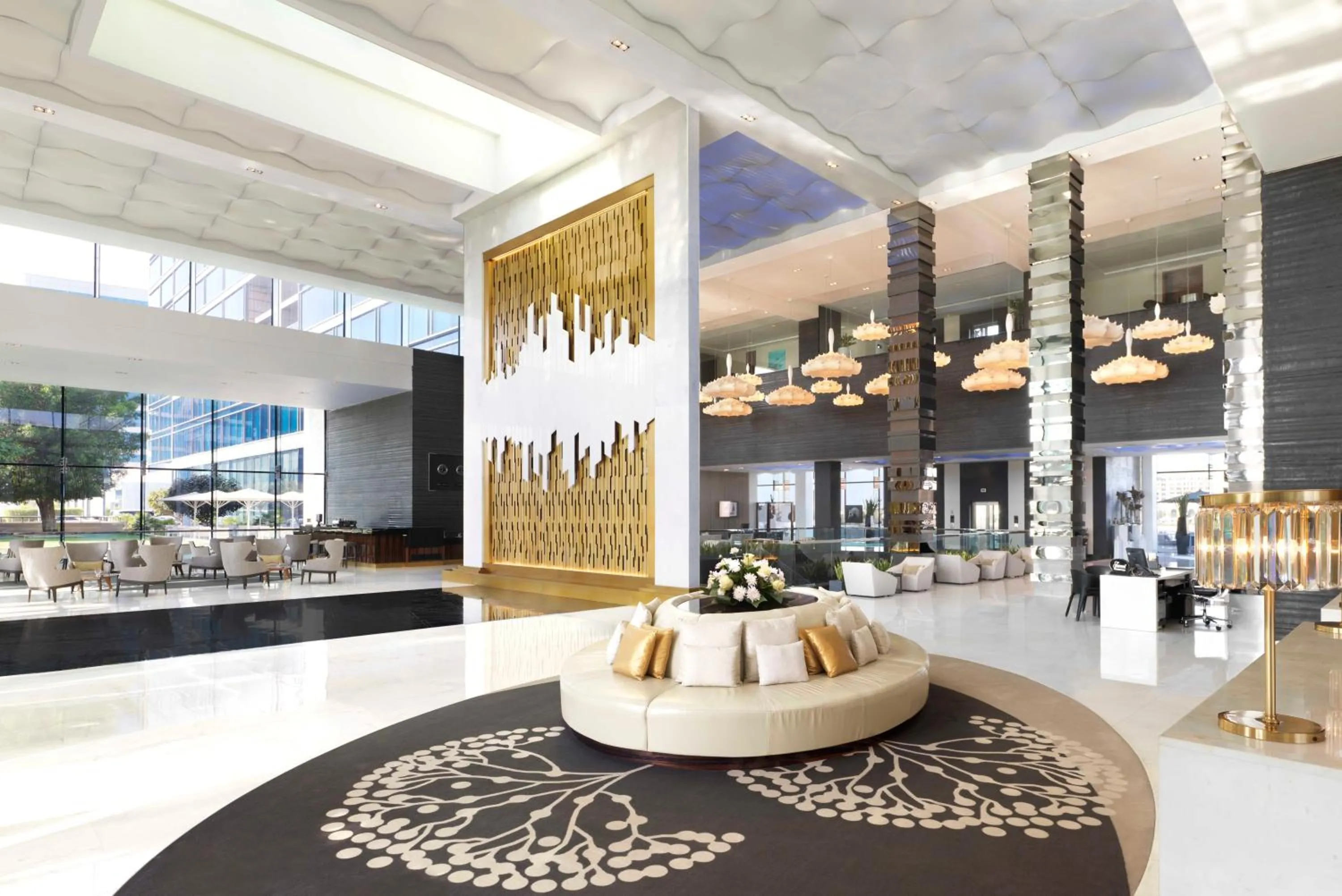 Lobby or reception in Fairmont Bab Al Bahr