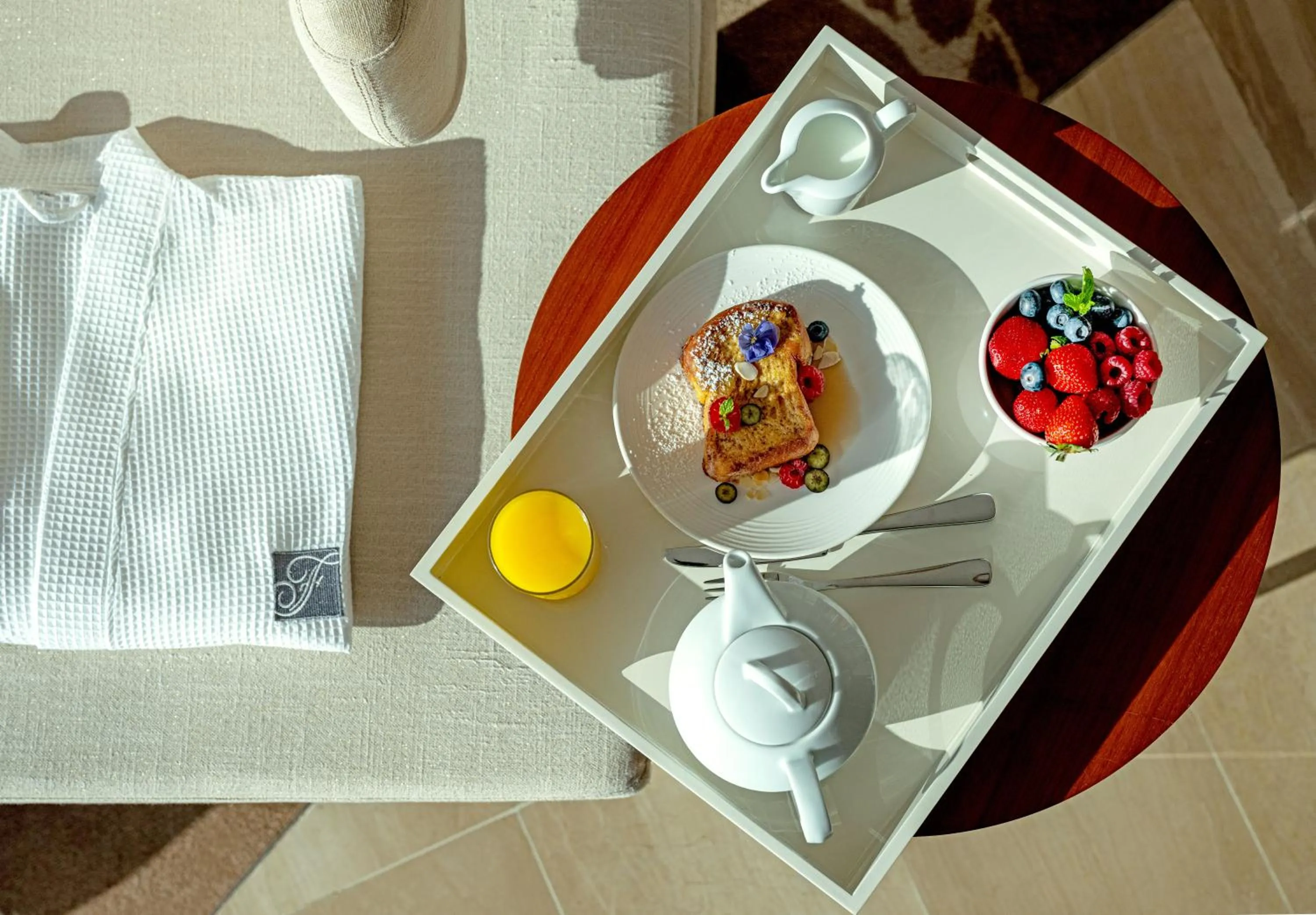 Breakfast in Fairmont Bab Al Bahr