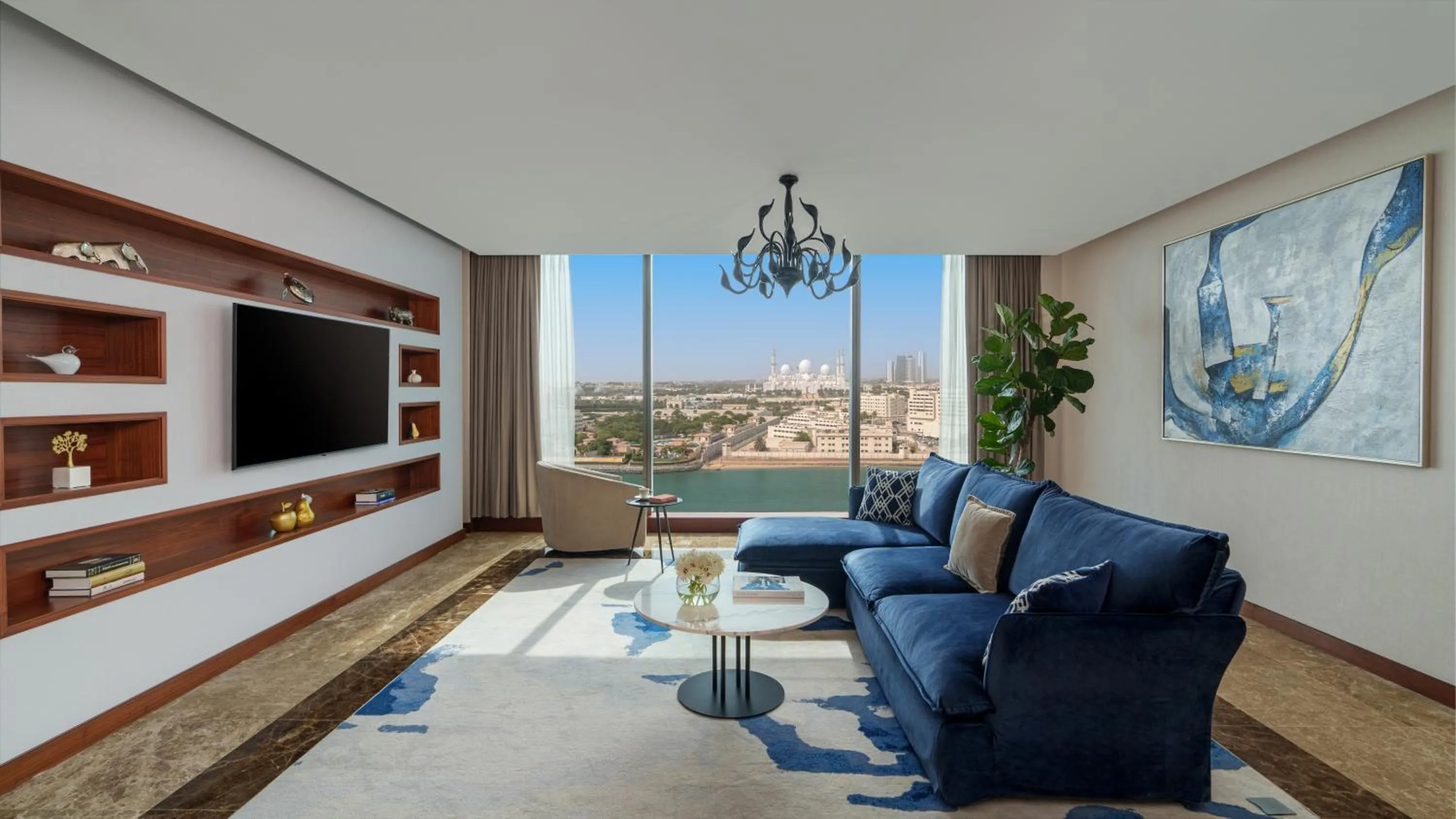 Living room in Fairmont Bab Al Bahr