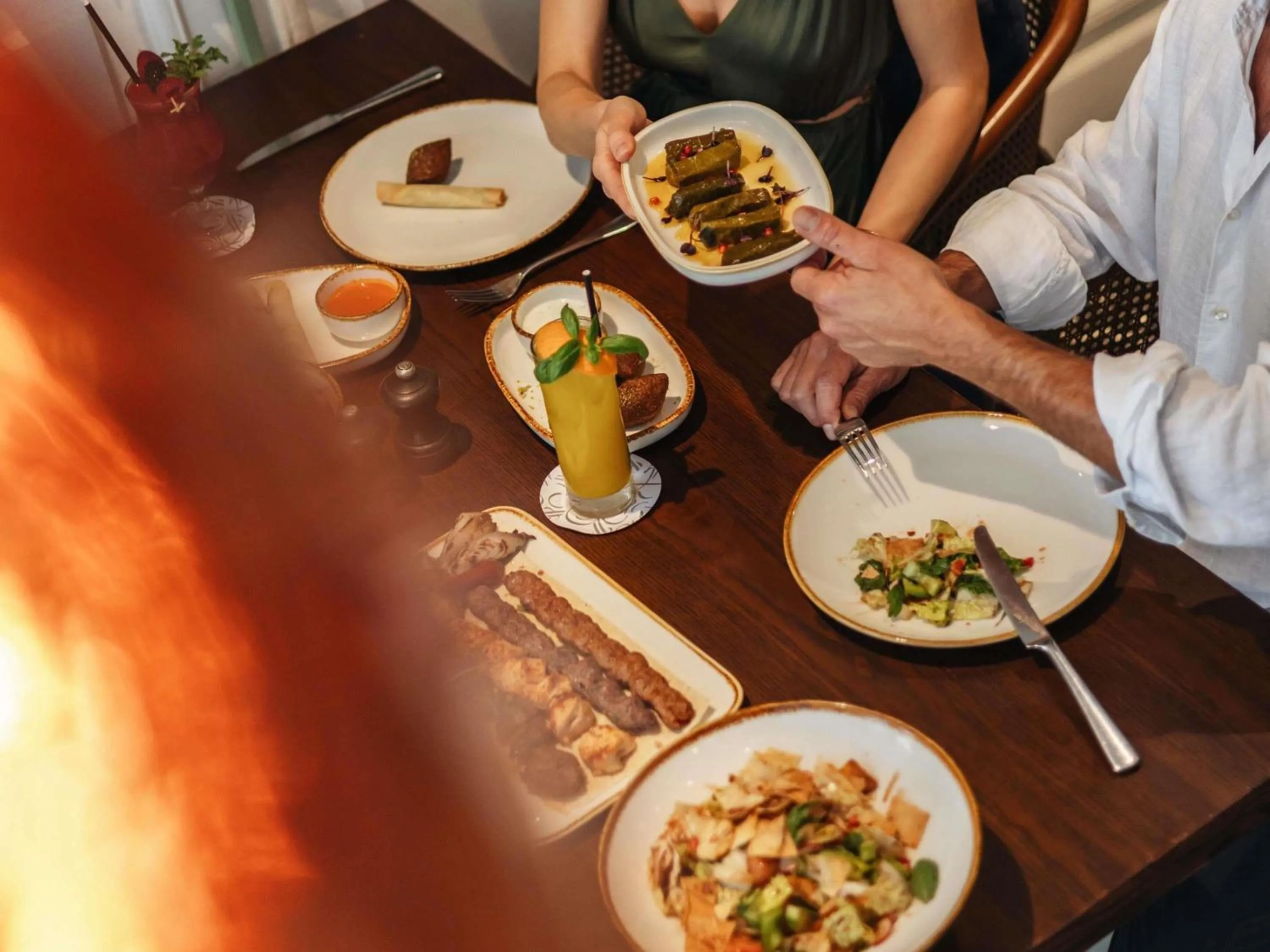 Restaurant/places to eat in Fairmont Bab Al Bahr