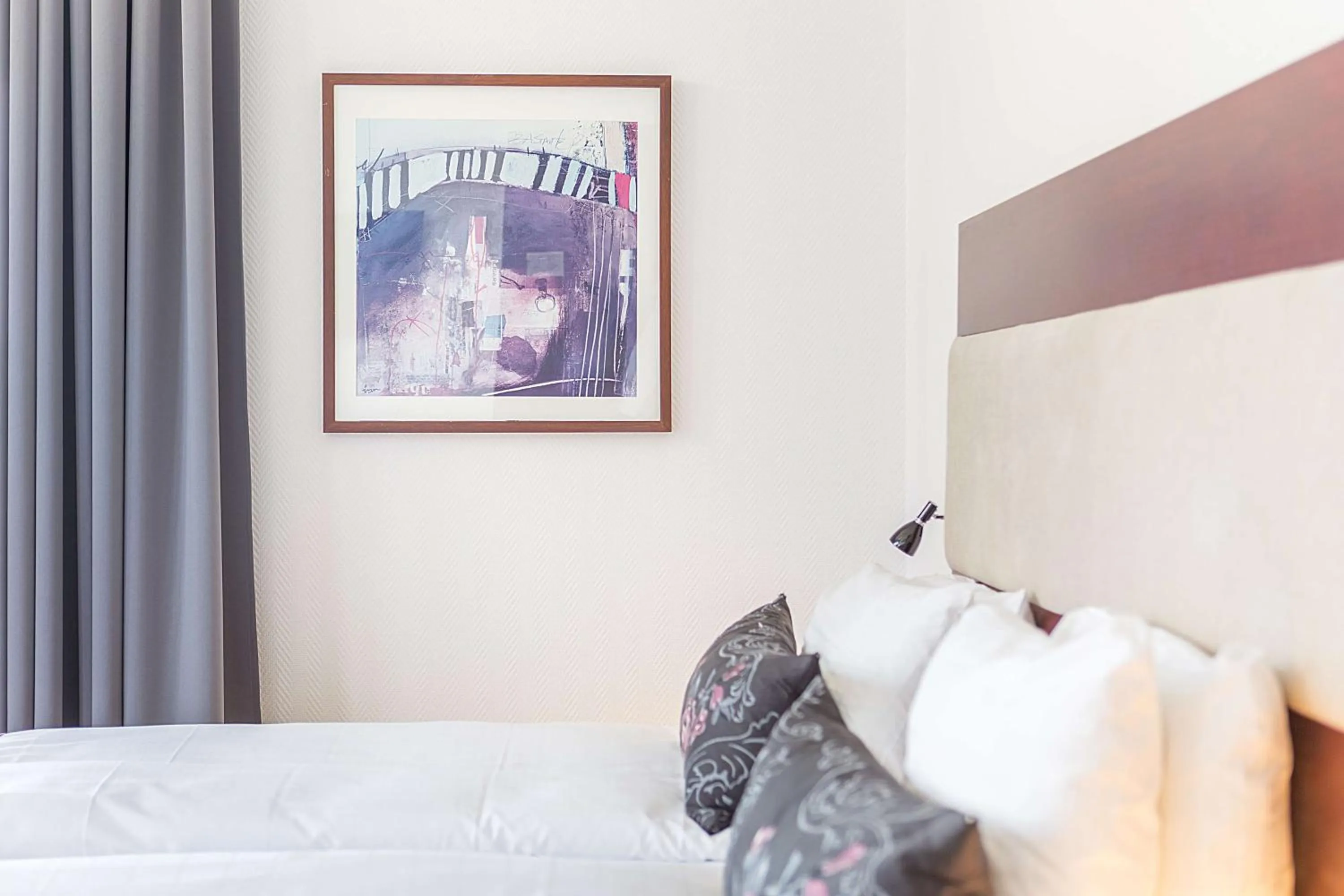 Bedroom, Bed in Scandic Stortorget