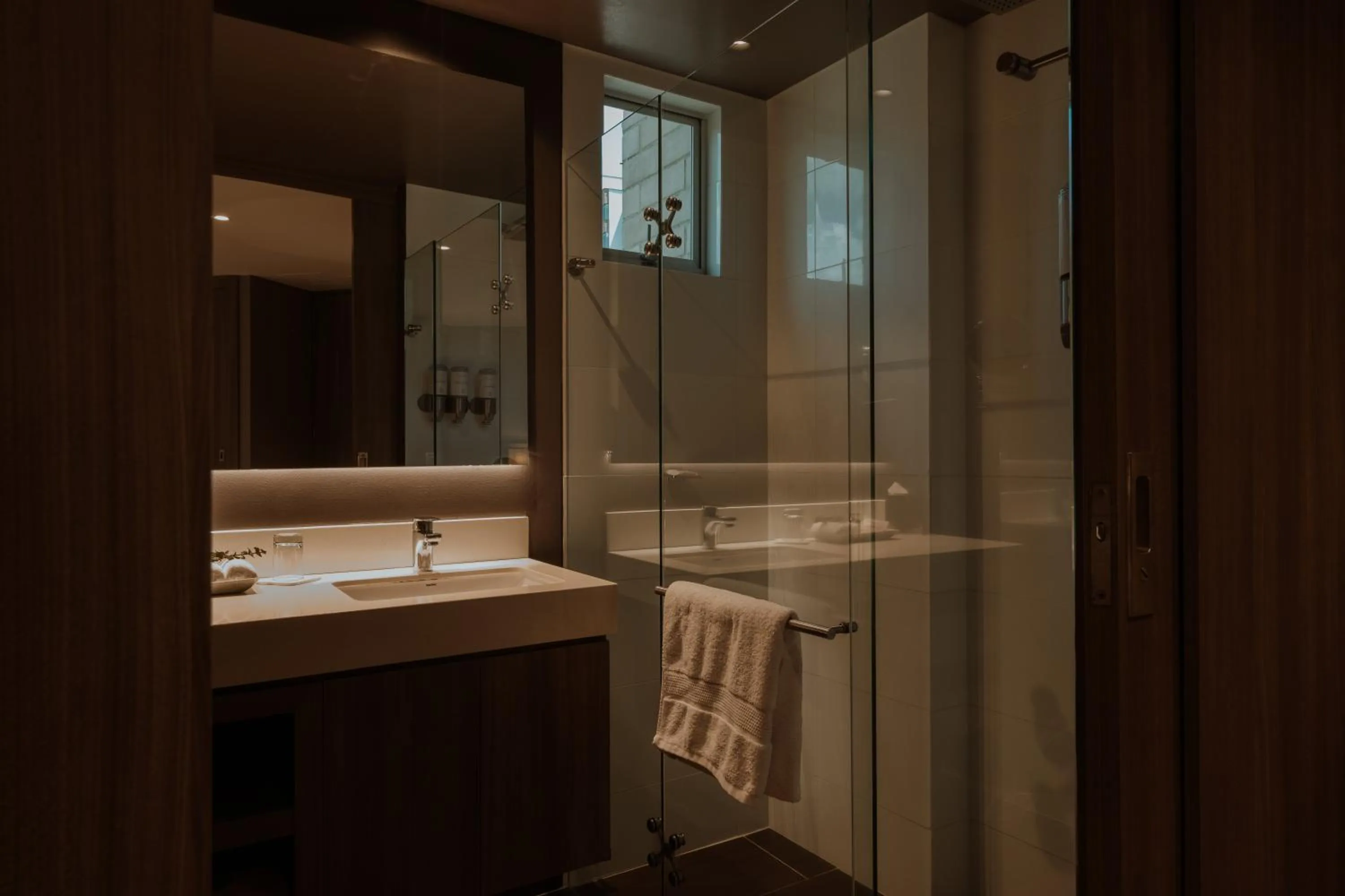 Bathroom in Binn Hotel