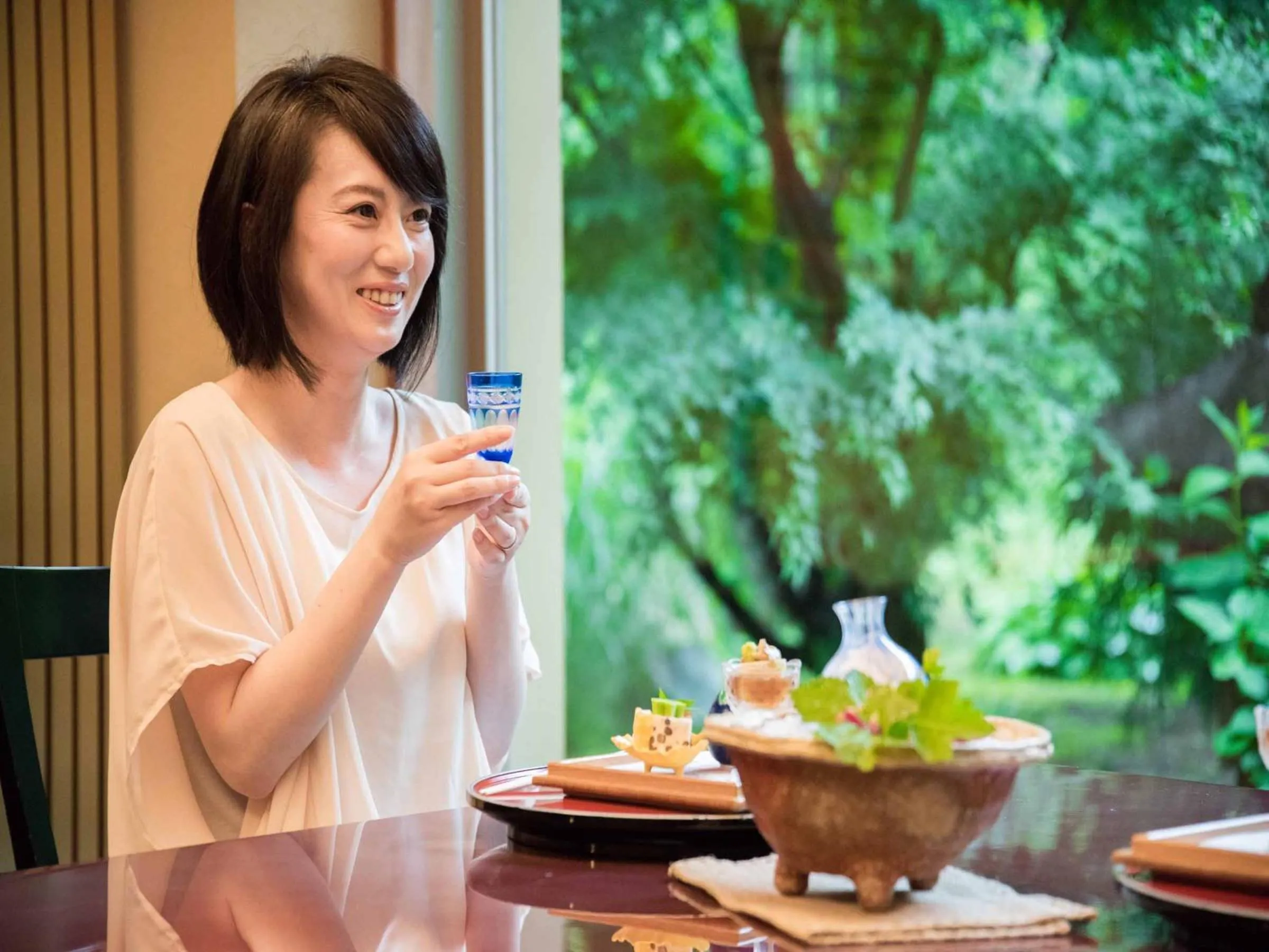 Food close-up in Forest Inn Showakan (Okura Hotels & Resorts)