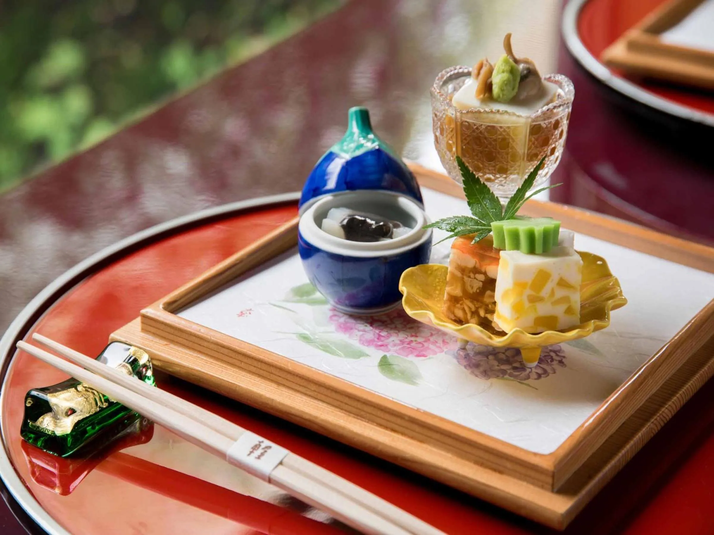 Food close-up in Forest Inn Showakan (Okura Hotels & Resorts)