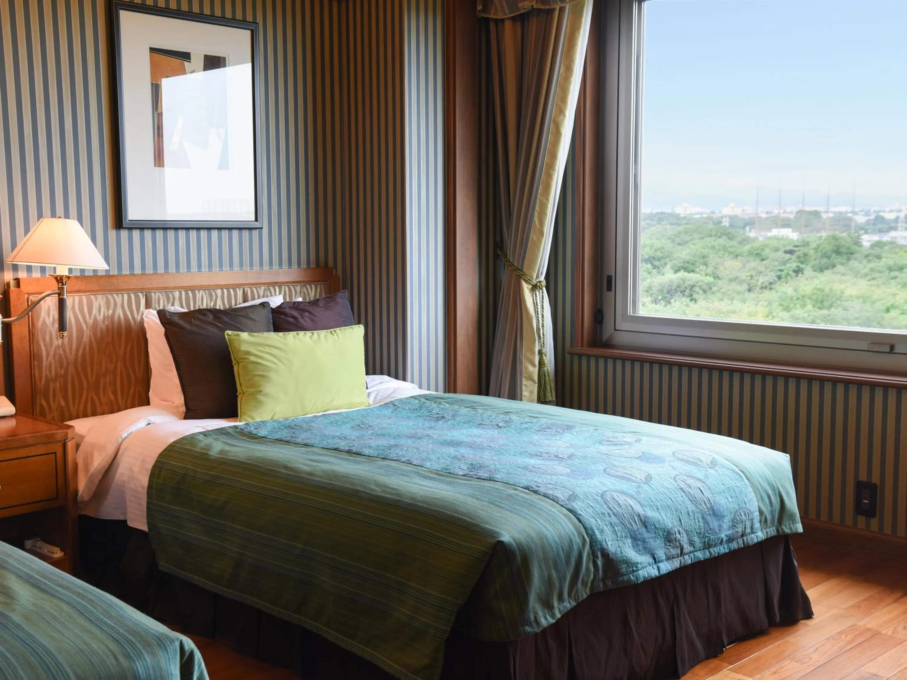 Bed in Forest Inn Showakan (Okura Hotels & Resorts)