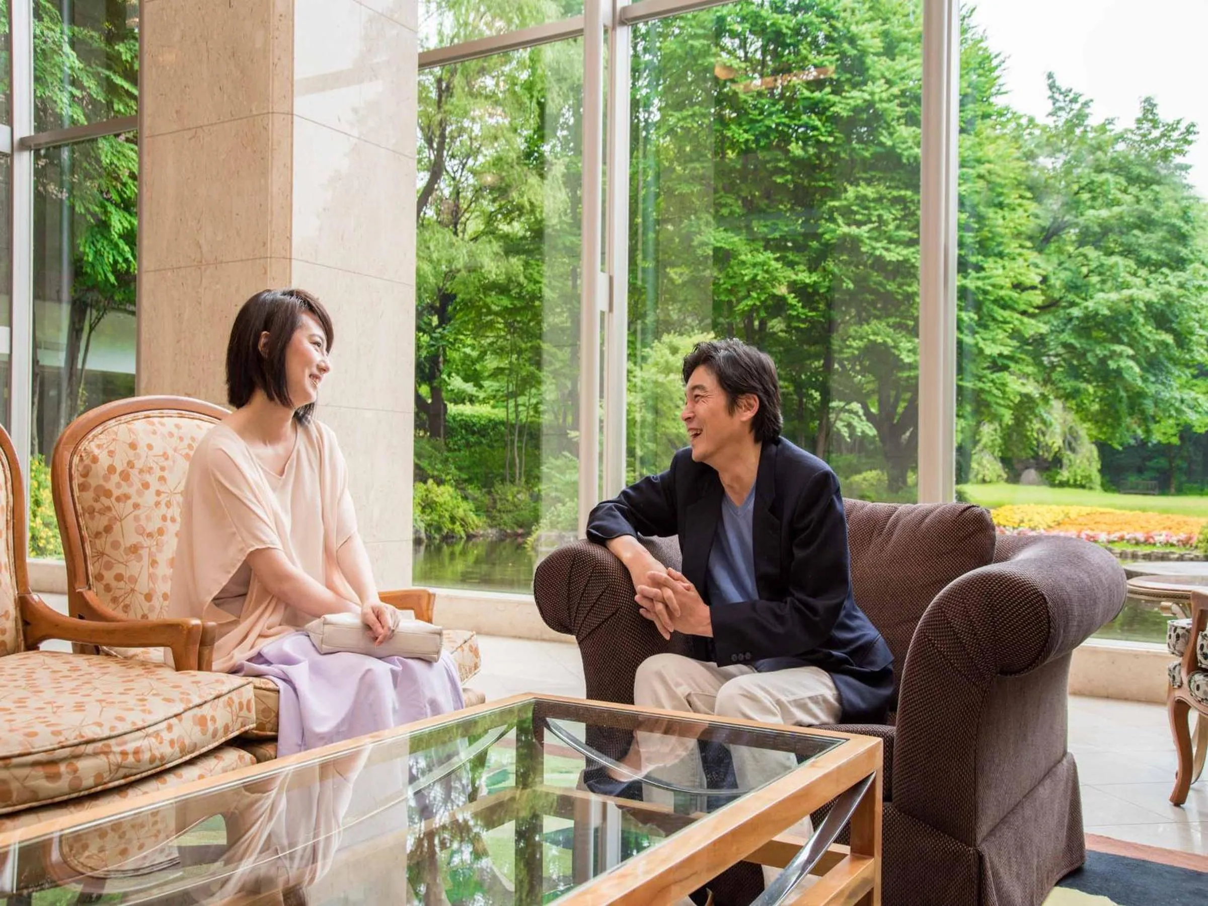 Lobby or reception in Forest Inn Showakan (Okura Hotels & Resorts)