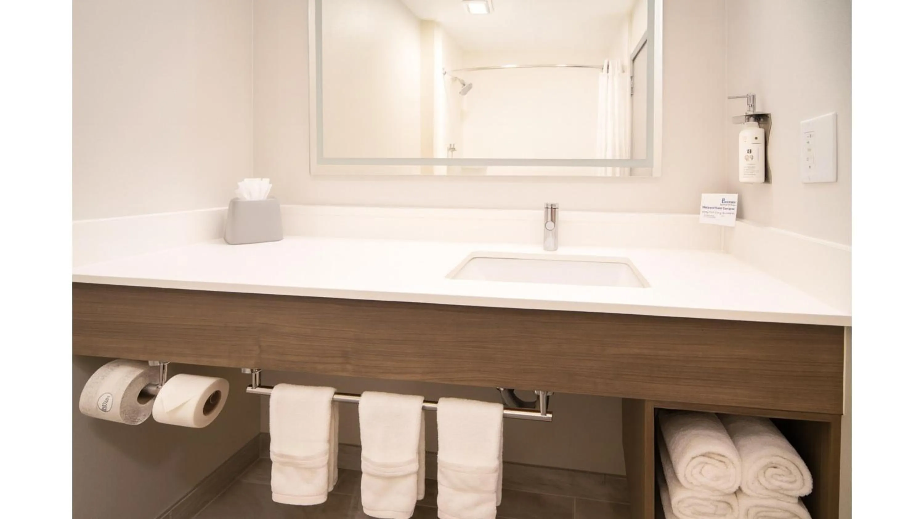 Bathroom in Holiday Inn Express & Suites Indianapolis - East by IHG