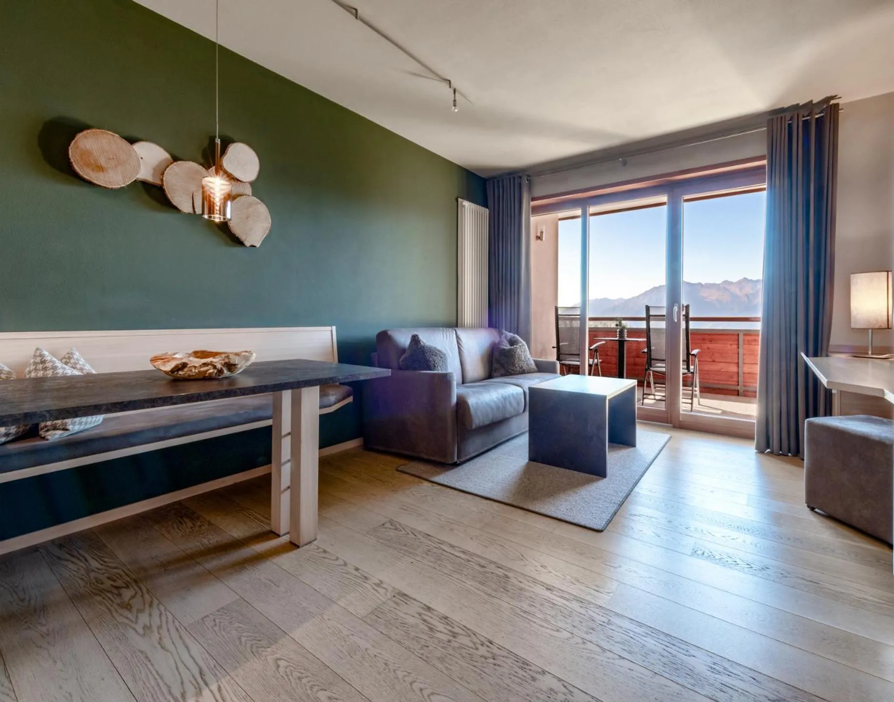Living room in Josef Mountain Resort