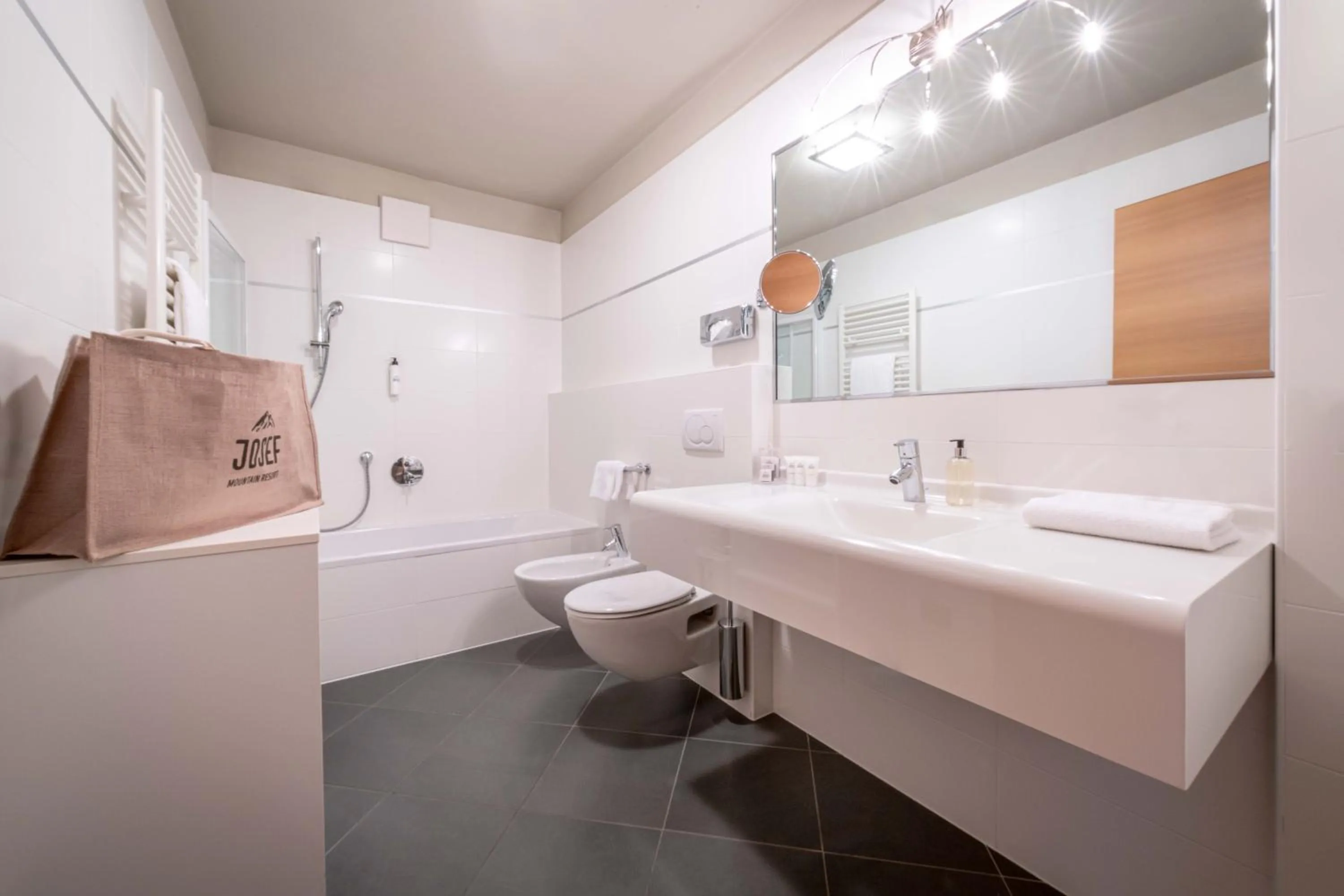 Bathroom in Josef Mountain Resort