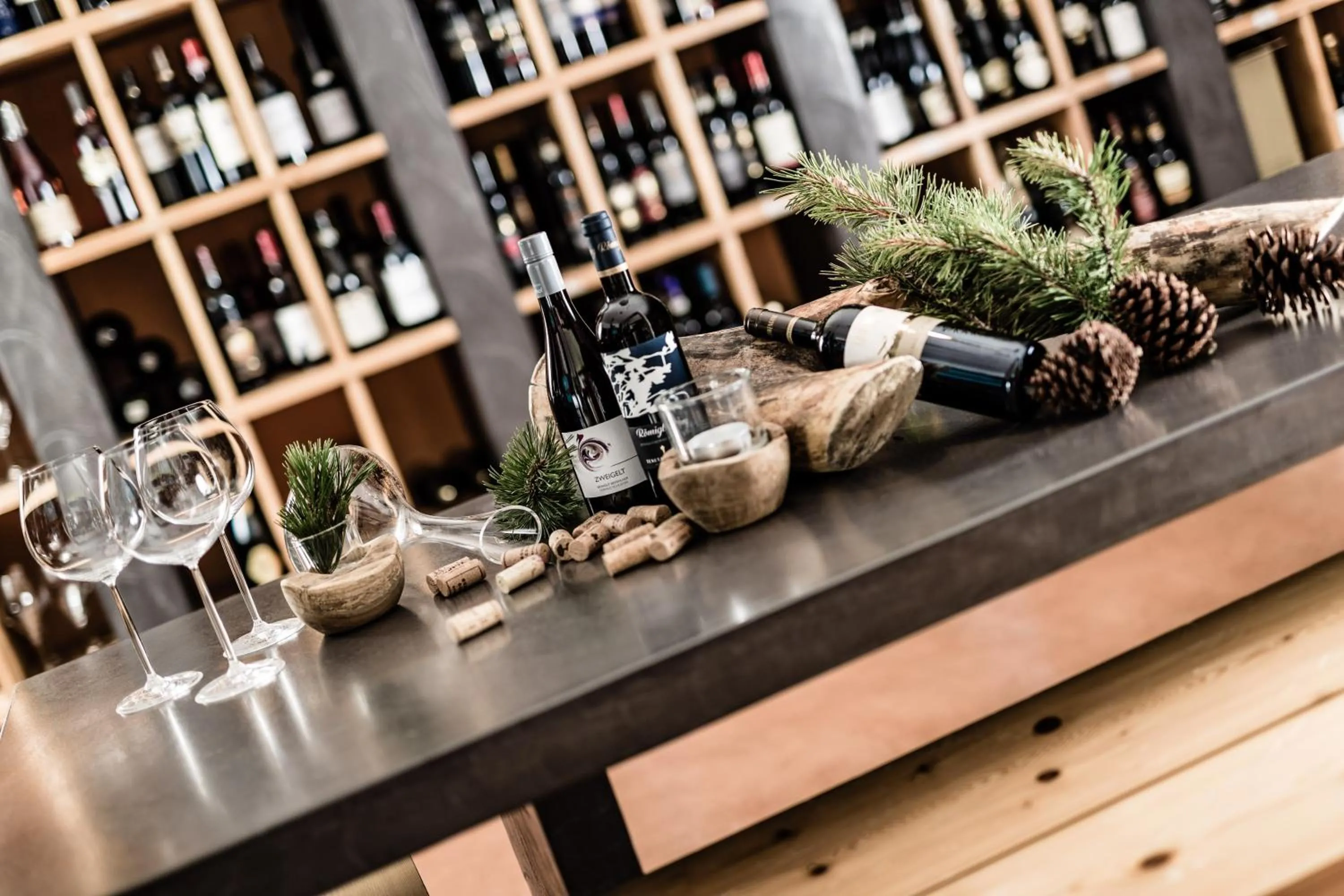 Alcoholic drinks in Josef Mountain Resort