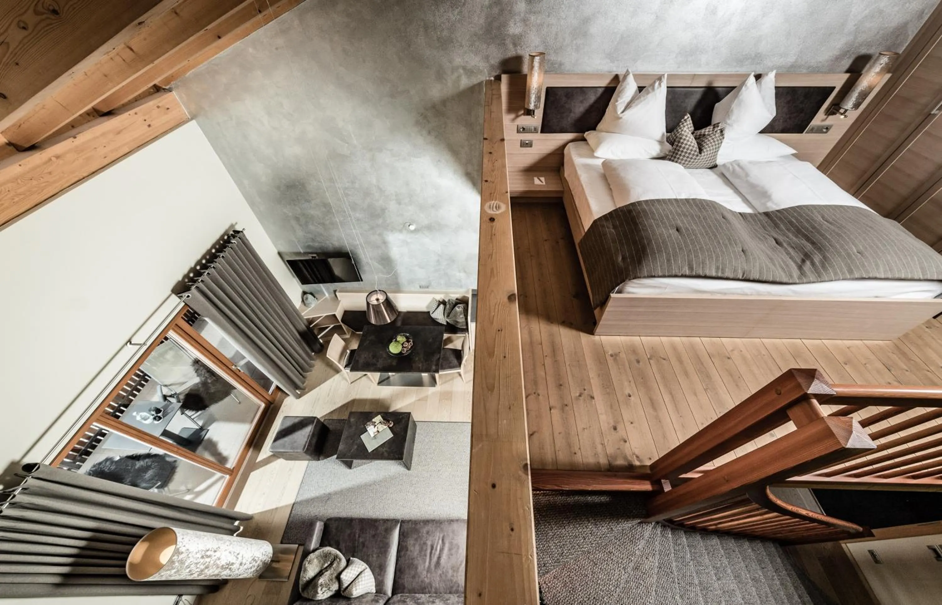 Bed in Josef Mountain Resort