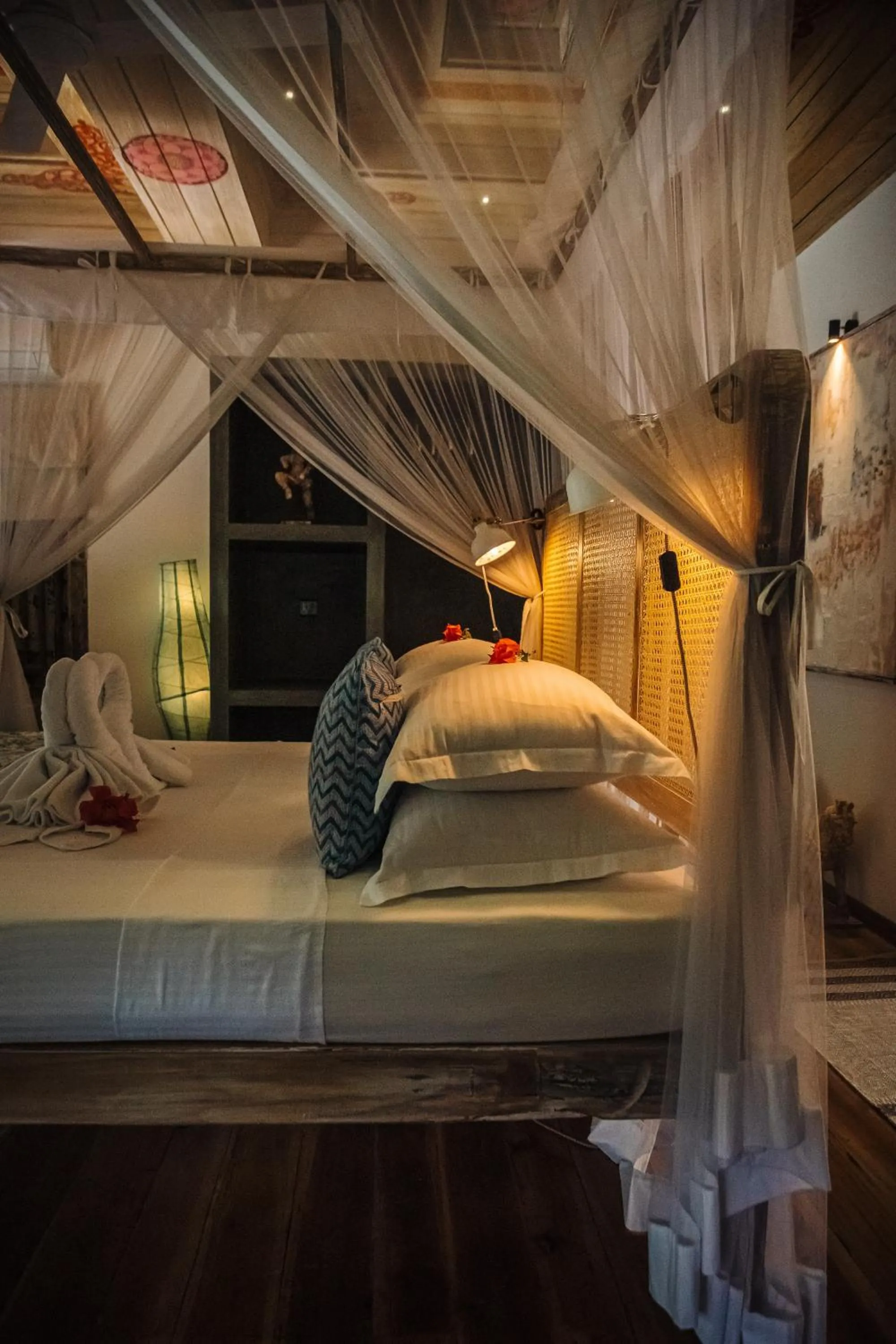 Bedroom, Bed in Ginganga Lodge