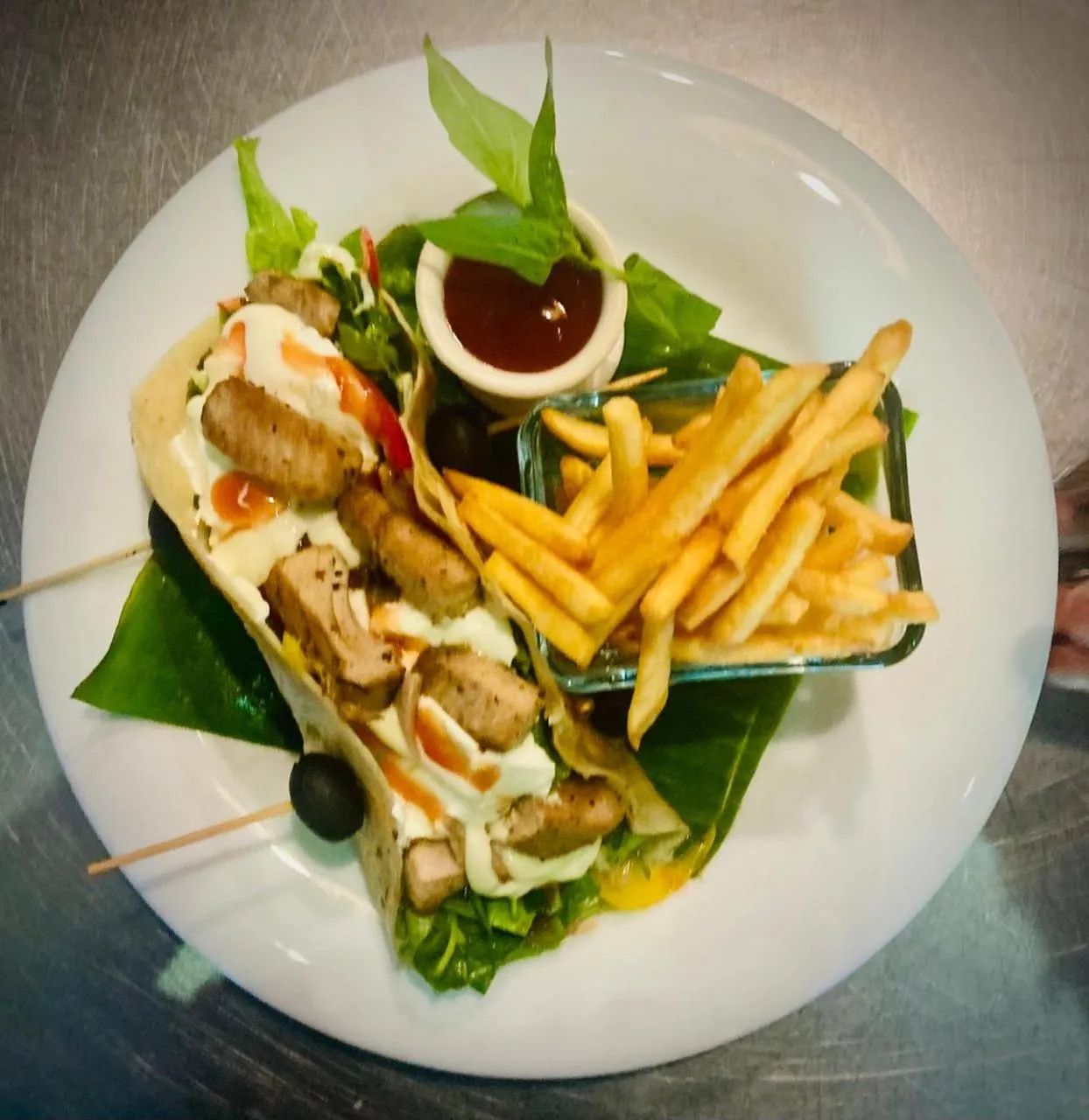 Food and drinks in Ginganga Lodge