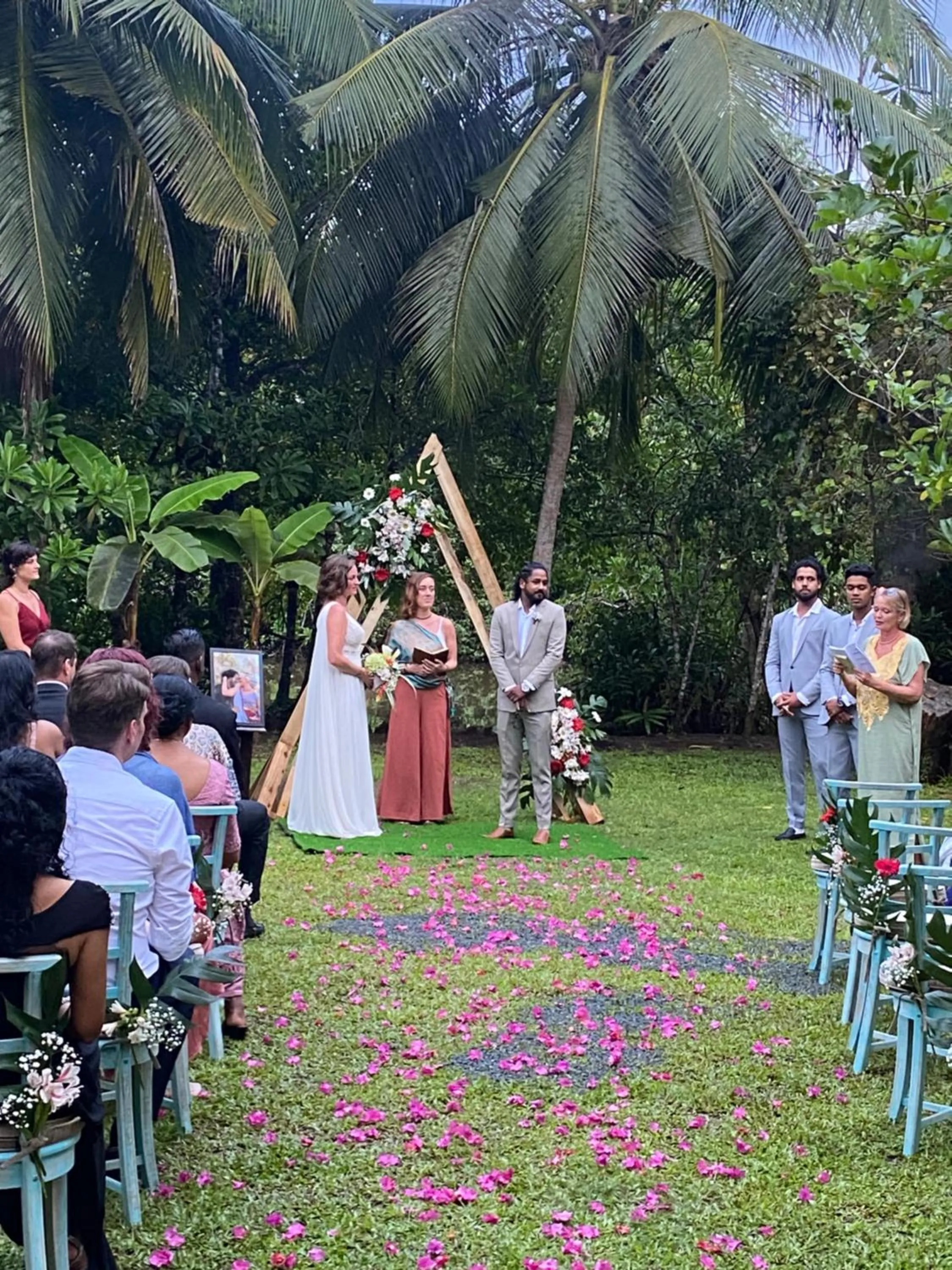 wedding in Ginganga Lodge