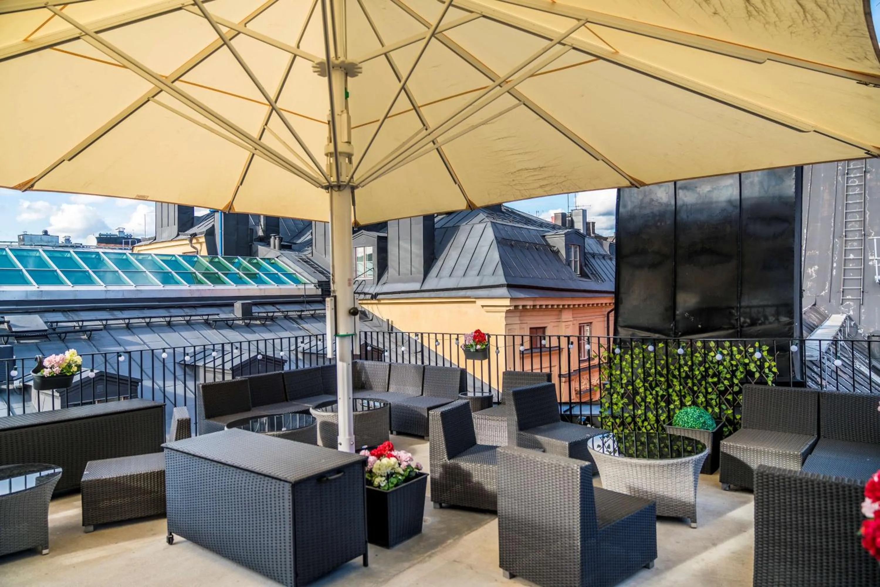 Patio in Scandic Gamla Stan