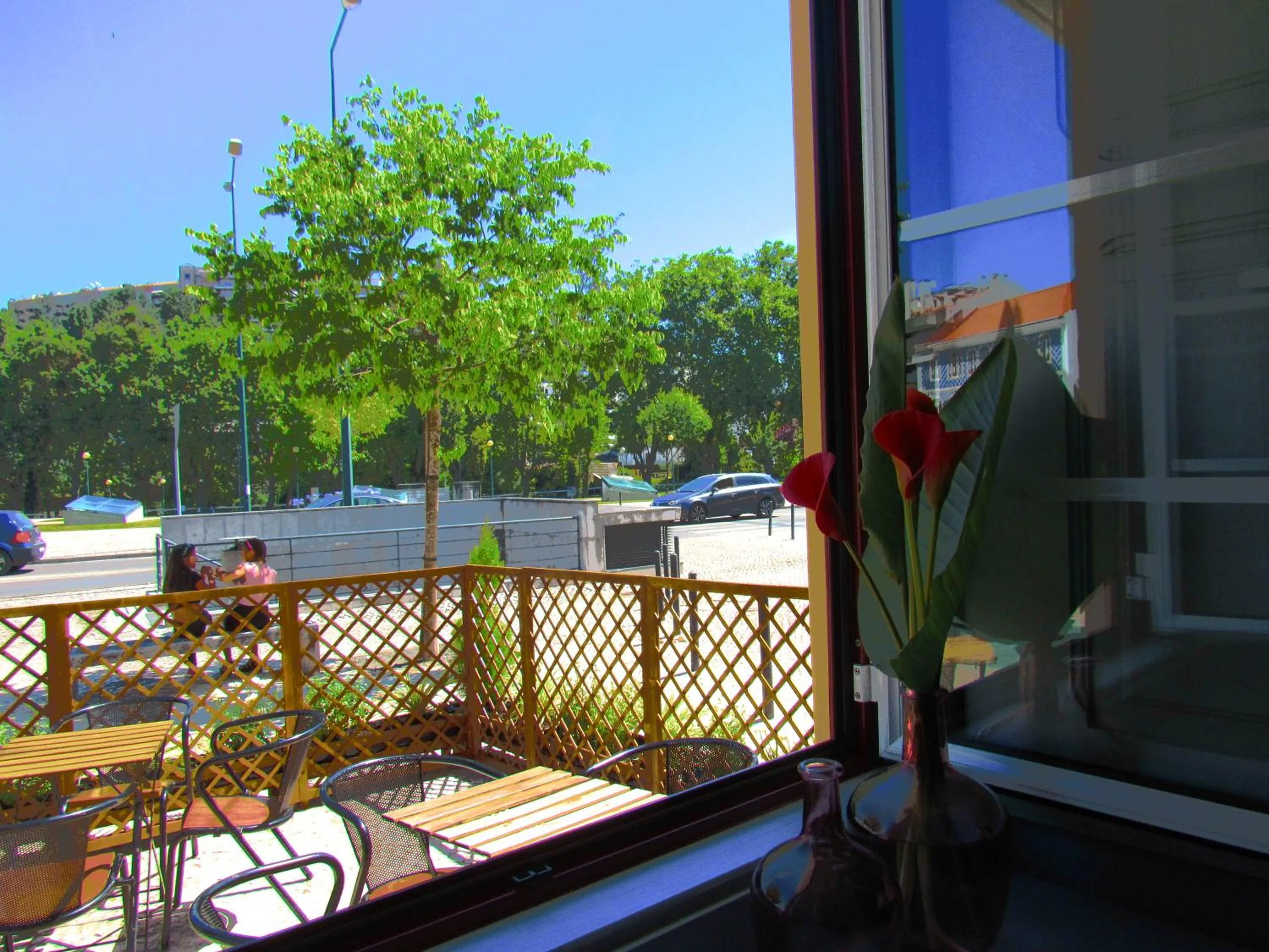 Lounge or bar in Most Art Boutique Hostel