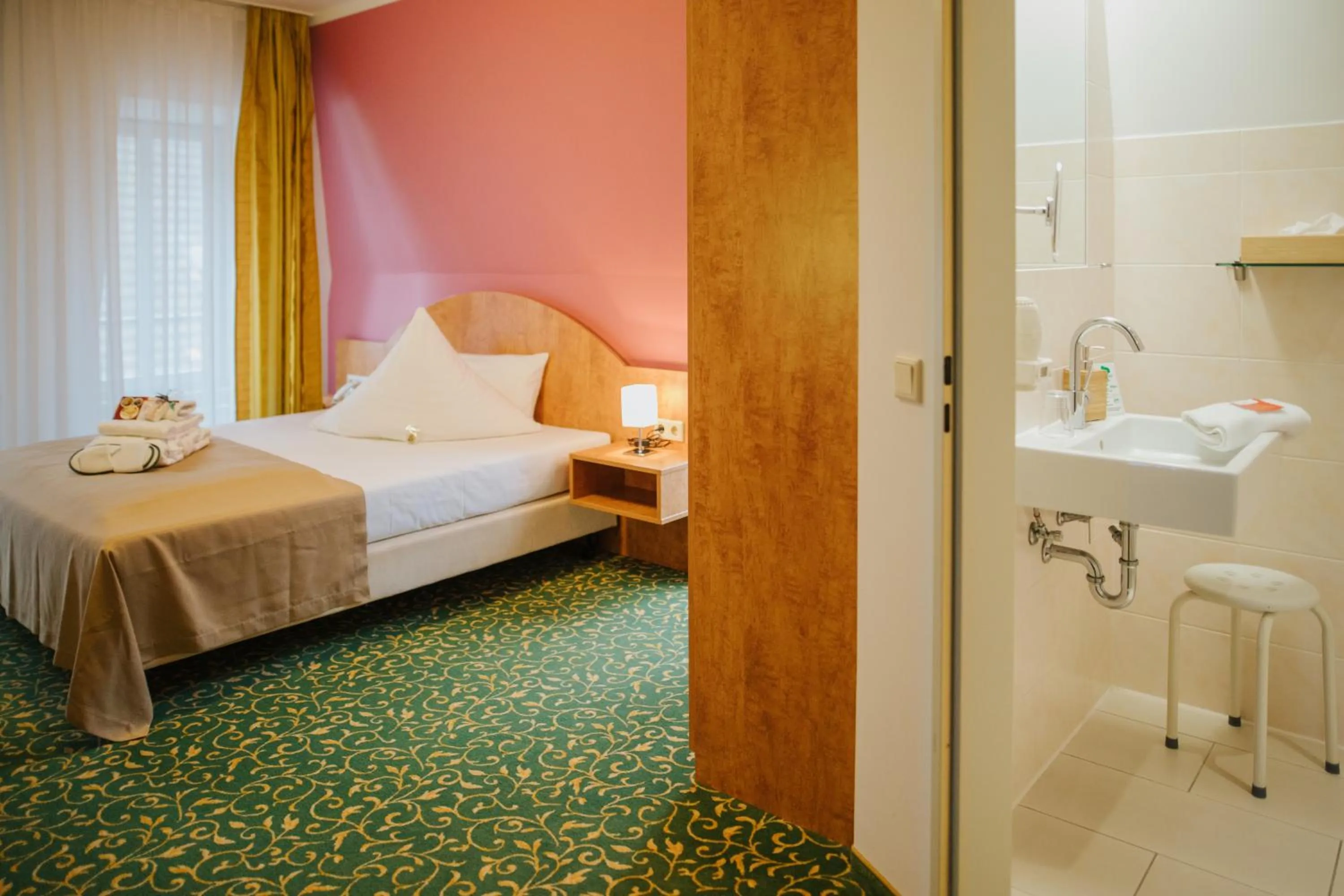 Bed in Kulturhotel Fürst Pückler Park