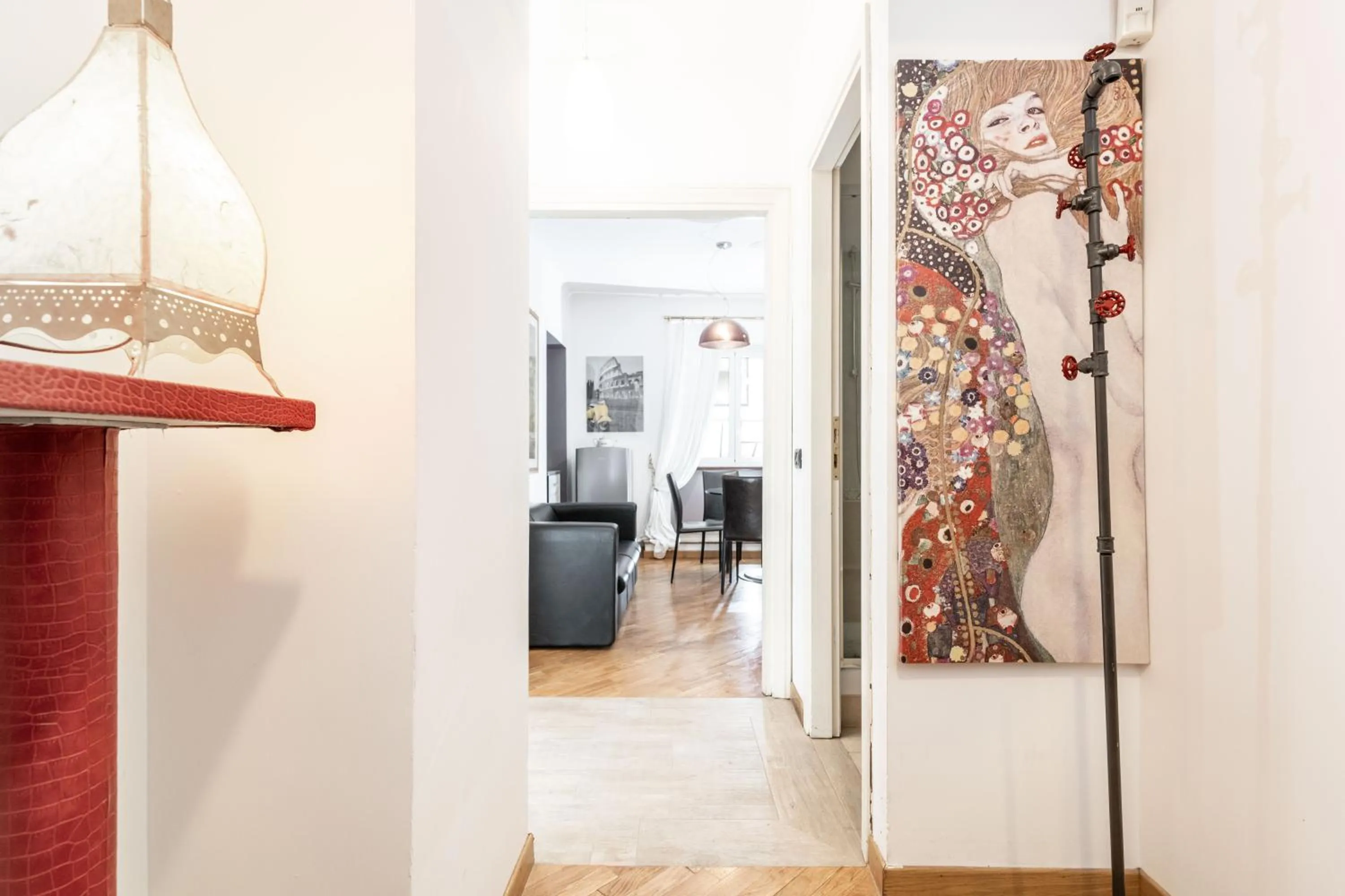 Living room in Corso Vittorio Apartments