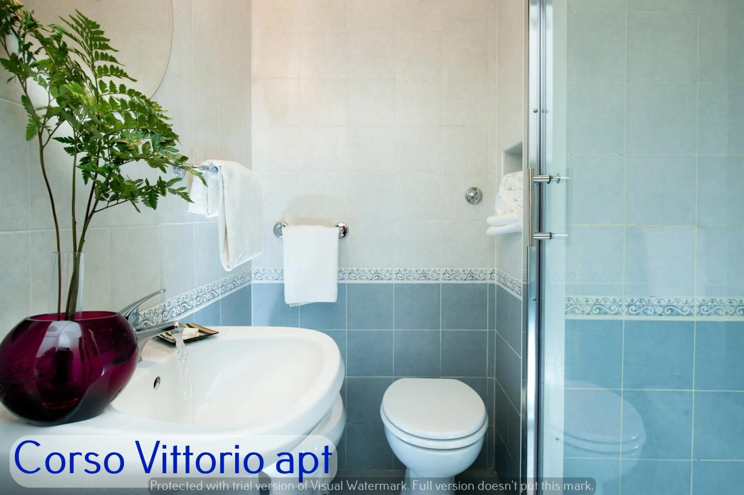 Bathroom in Corso Vittorio Apartments