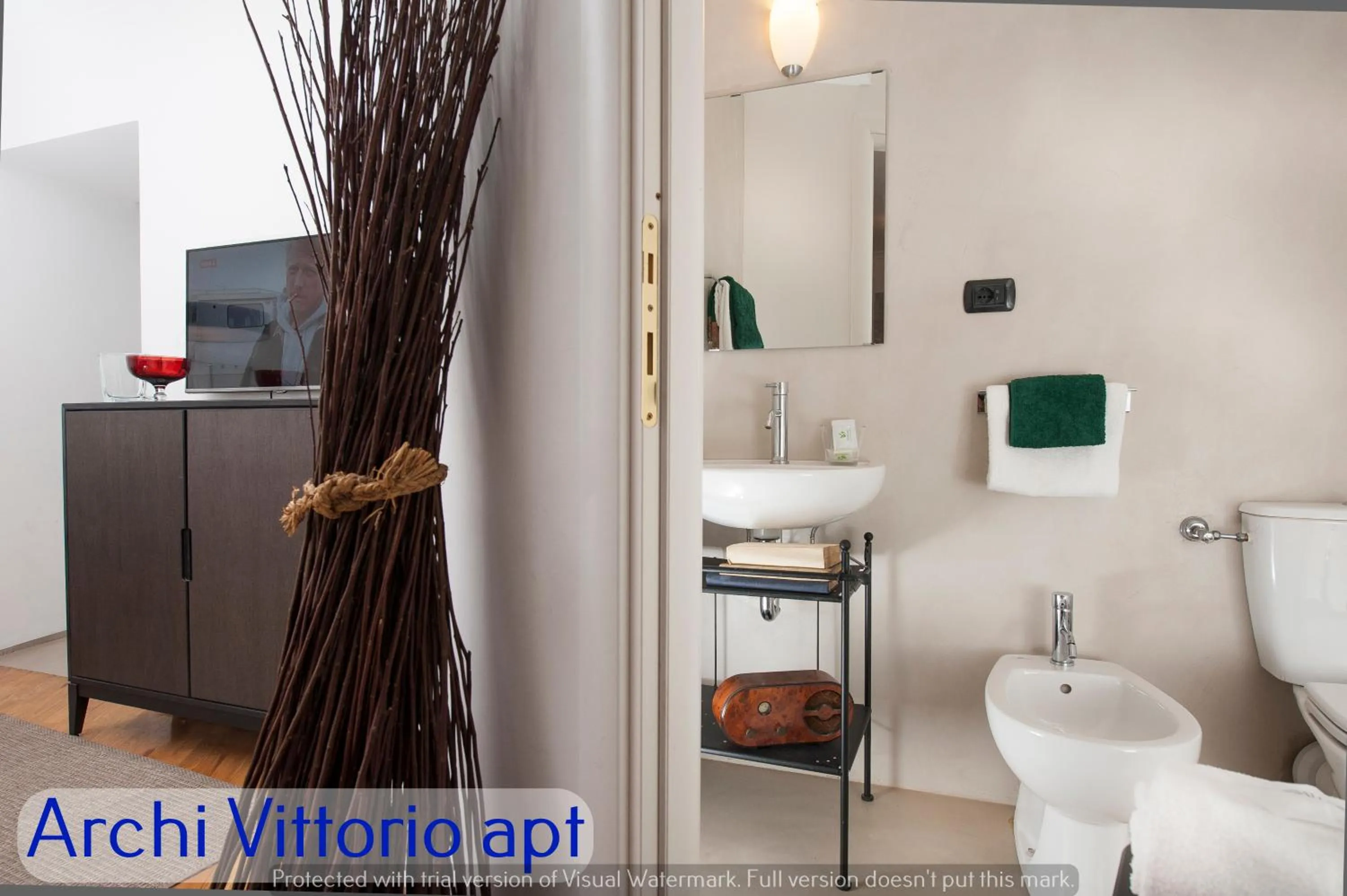 Bathroom in Corso Vittorio Apartments
