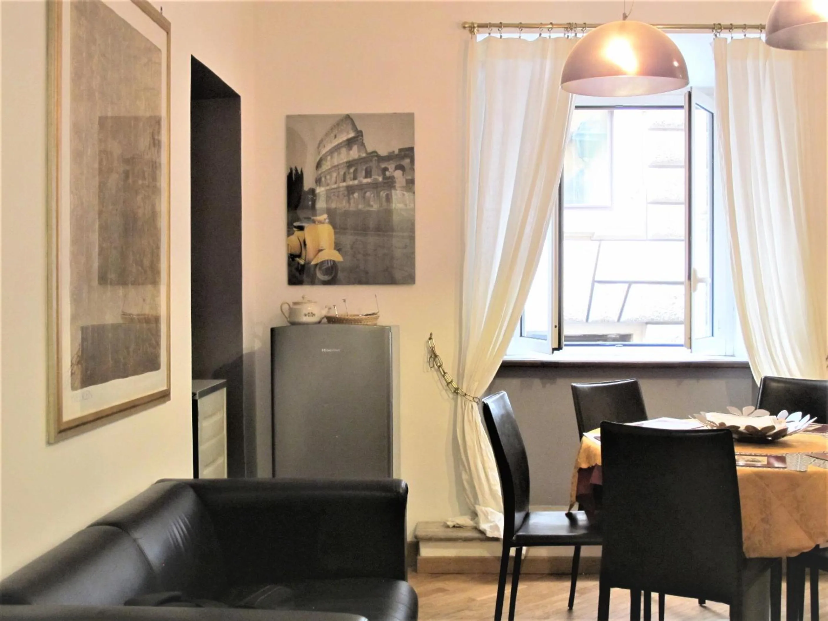 Living room in Corso Vittorio Apartments
