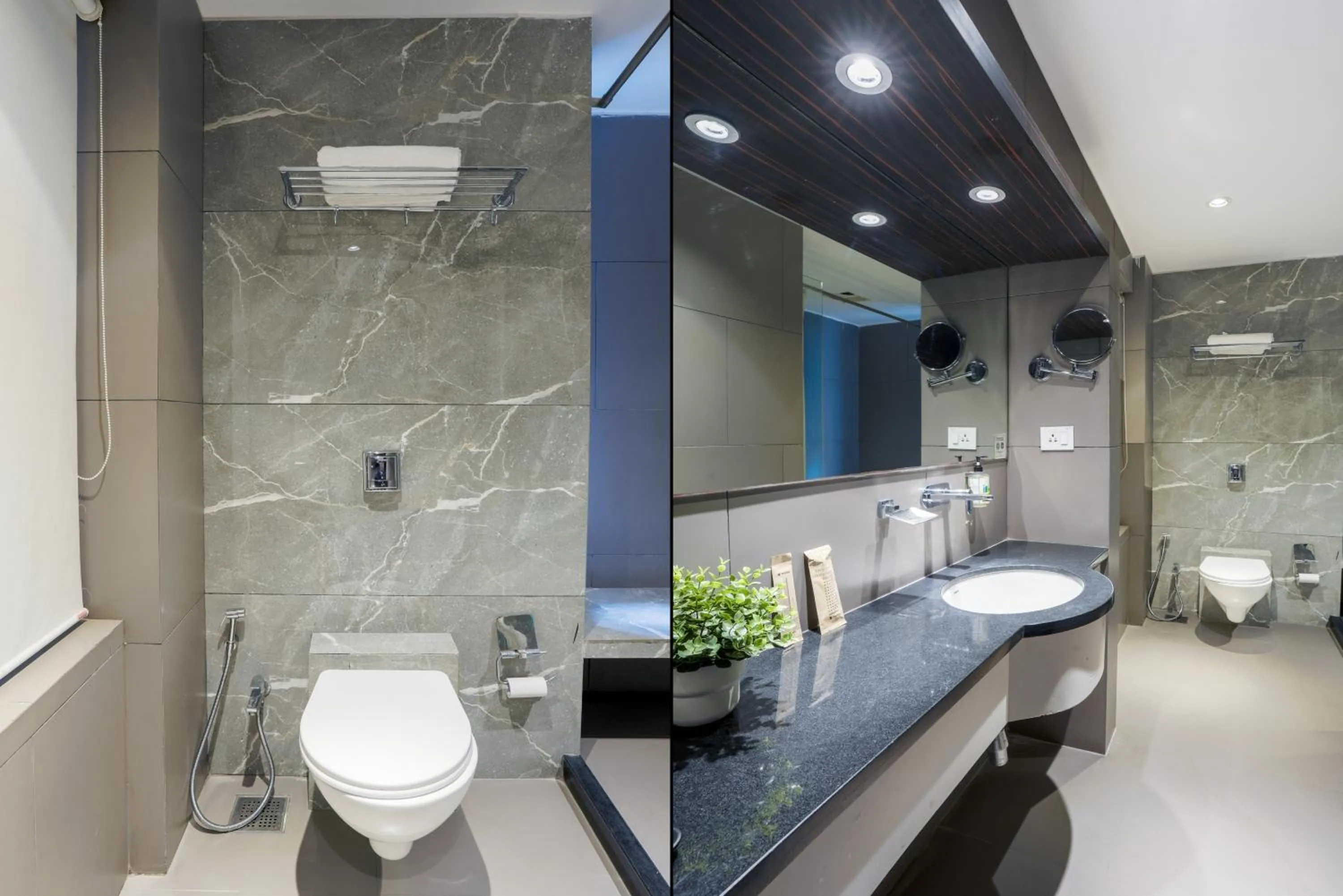 Bathroom in Treebo Premium Niraali Executive, Hinjewadi