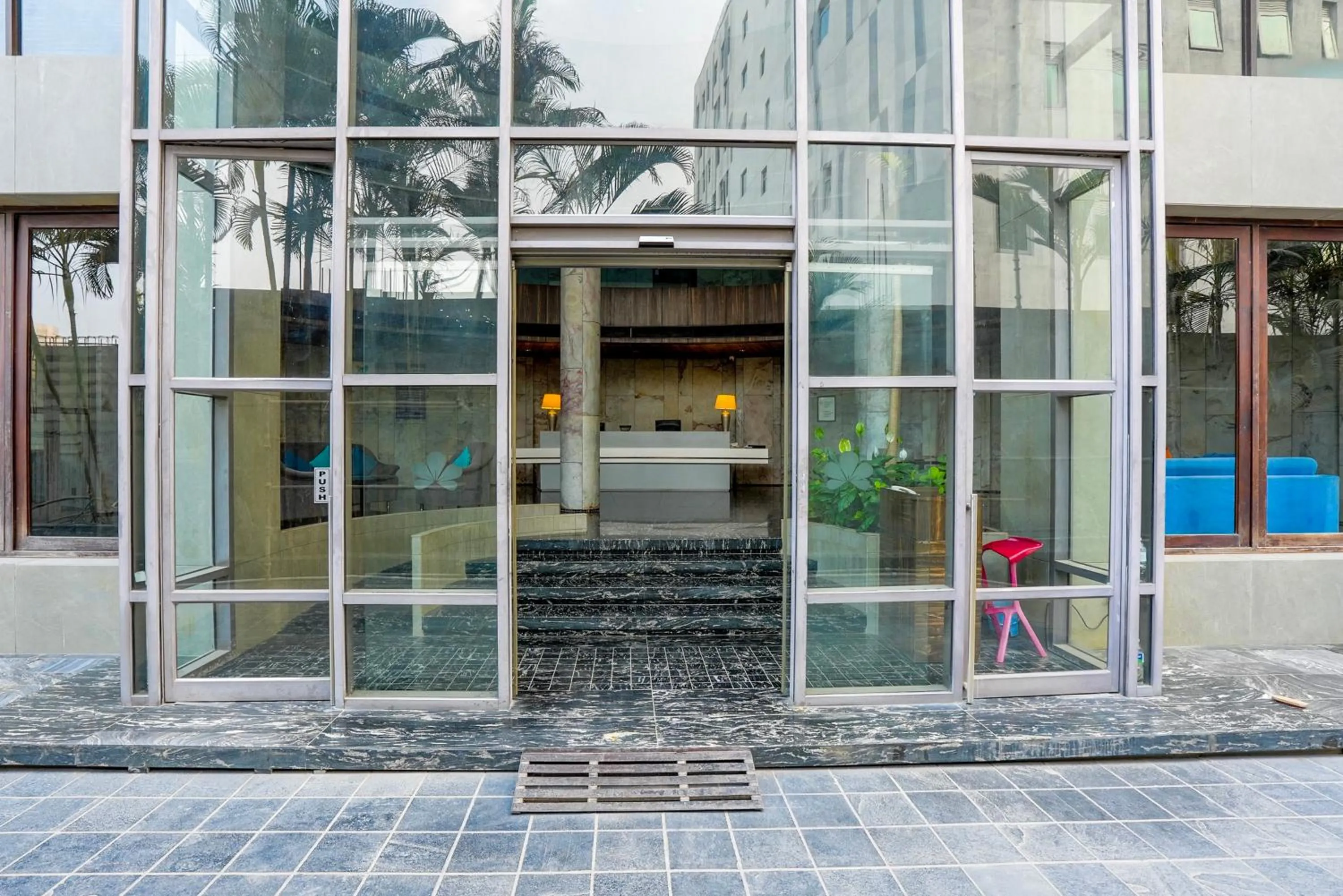 Facade/entrance in Treebo Premium Niraali Executive, Hinjewadi