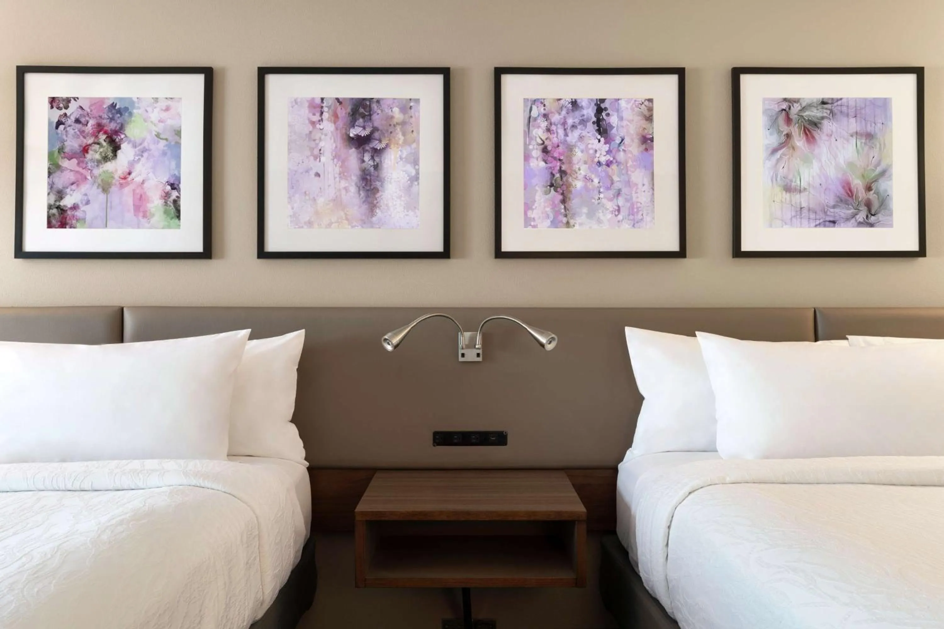 Bed in Hilton Garden Inn Springfield