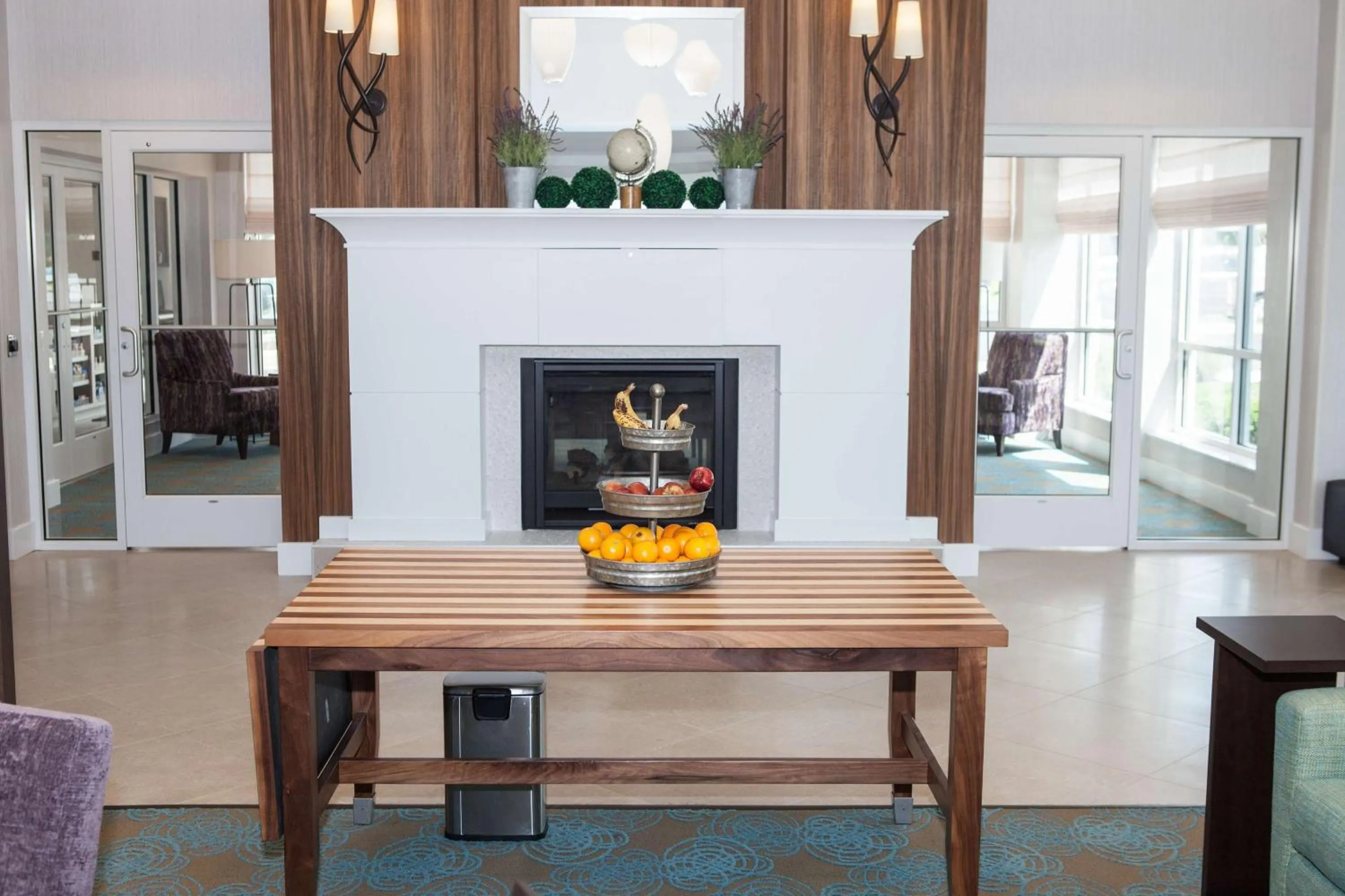 Lobby or reception in Hilton Garden Inn Springfield