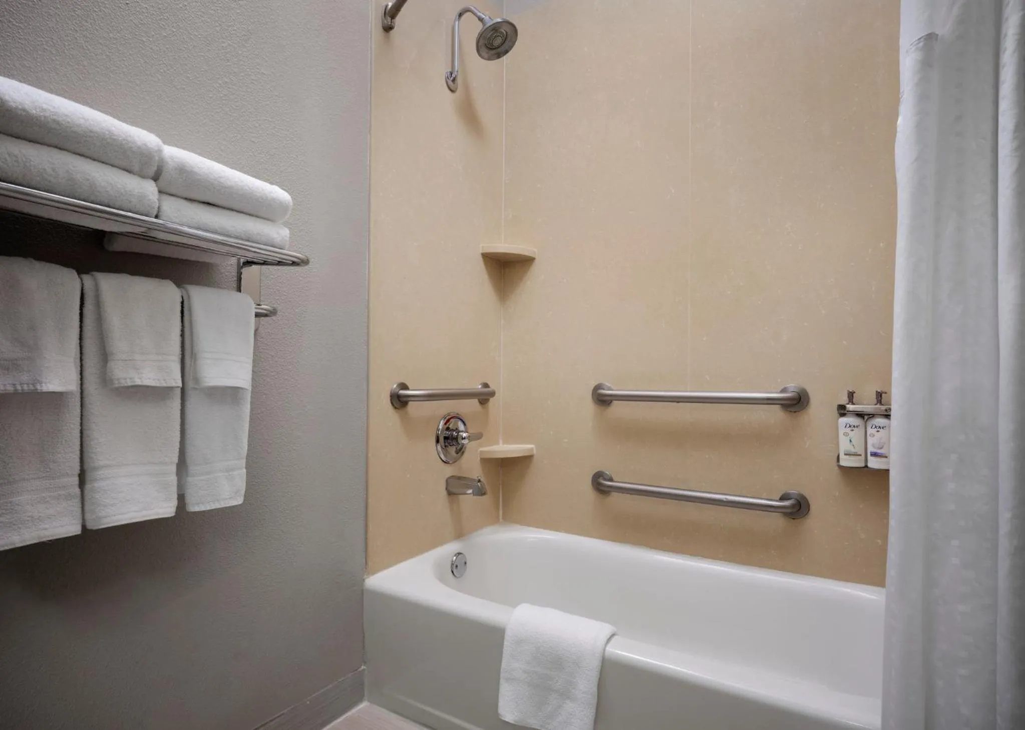 Bathroom in Holiday Inn Express Hotel and Suites DFW-Grapevine by IHG
