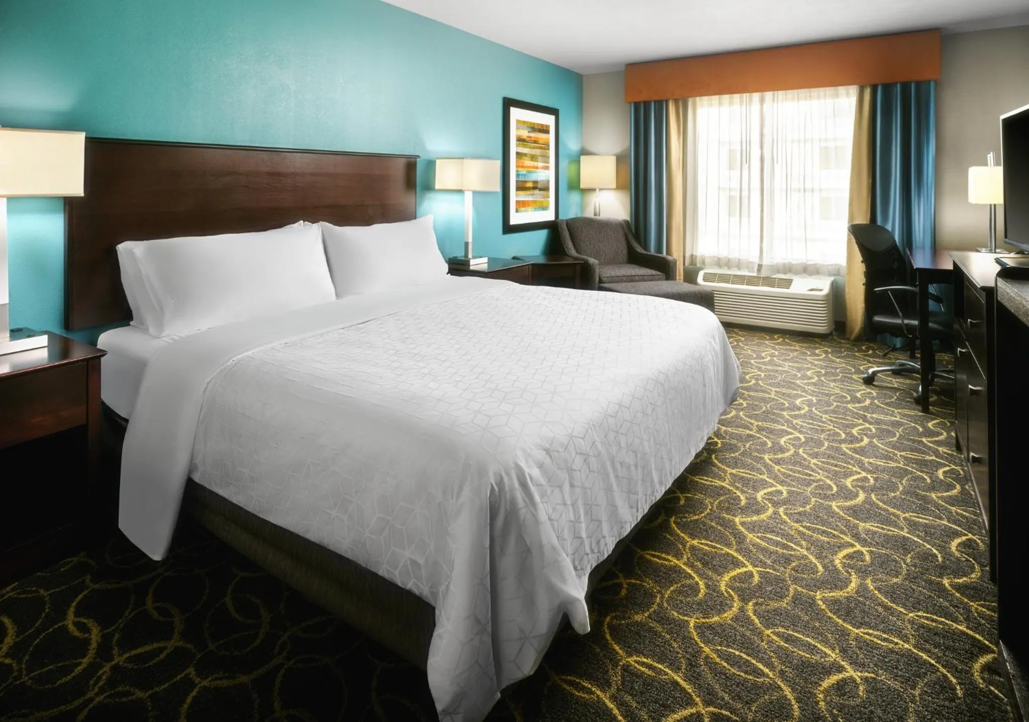 Photo of the whole room, Bed in Holiday Inn Express Hotel and Suites DFW-Grapevine by IHG